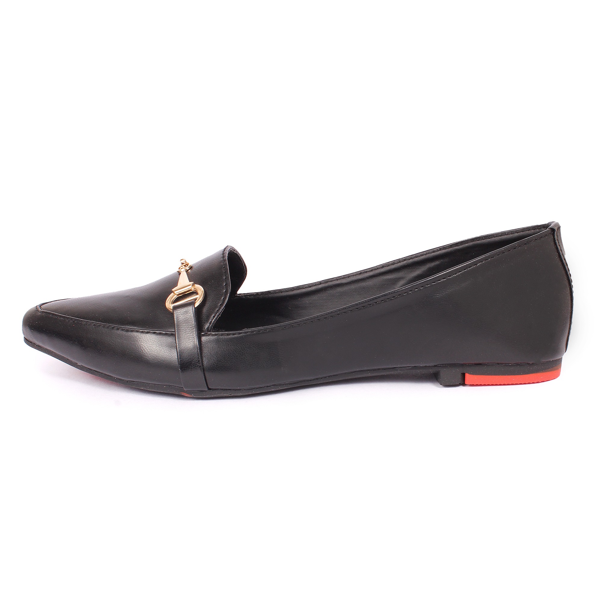 WZAYA  POINTED BELLIES BLACK