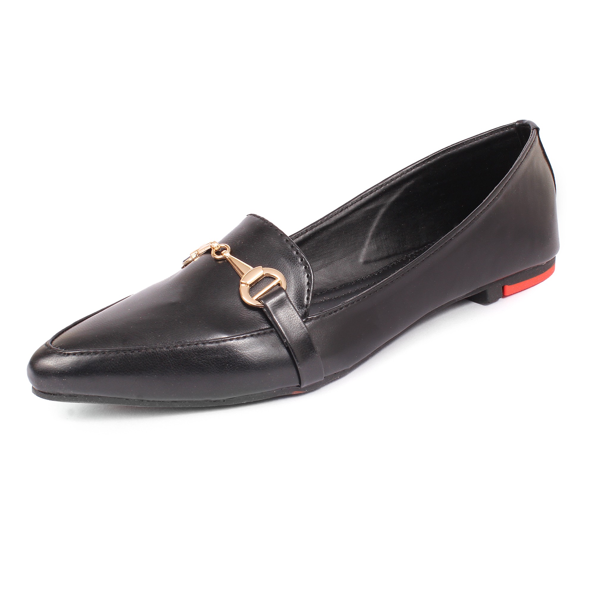 WZAYA  POINTED BELLIES BLACK