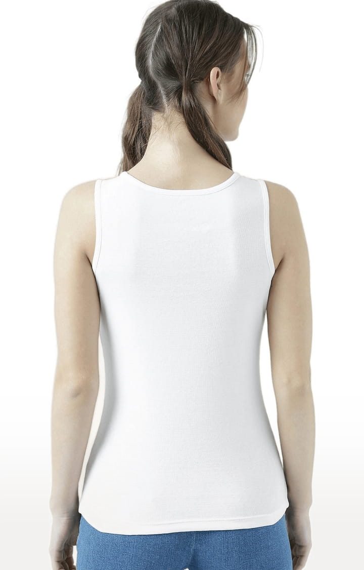 Women's Multicolour Striped Tank Top