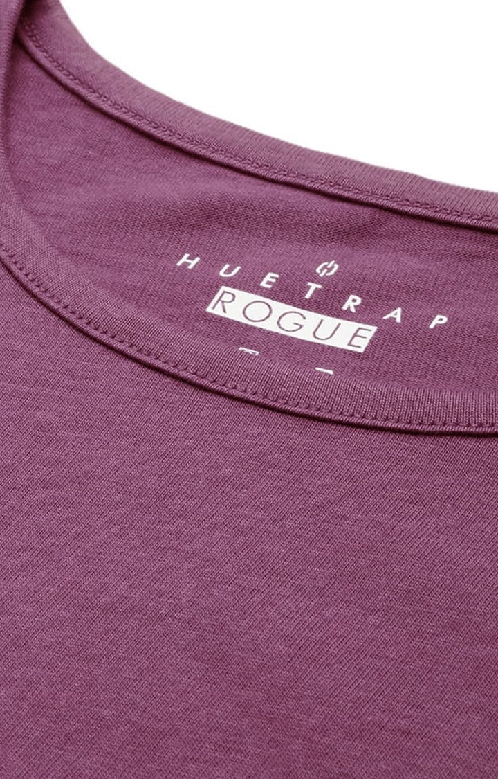 Women's Pink Solid Crop Top
