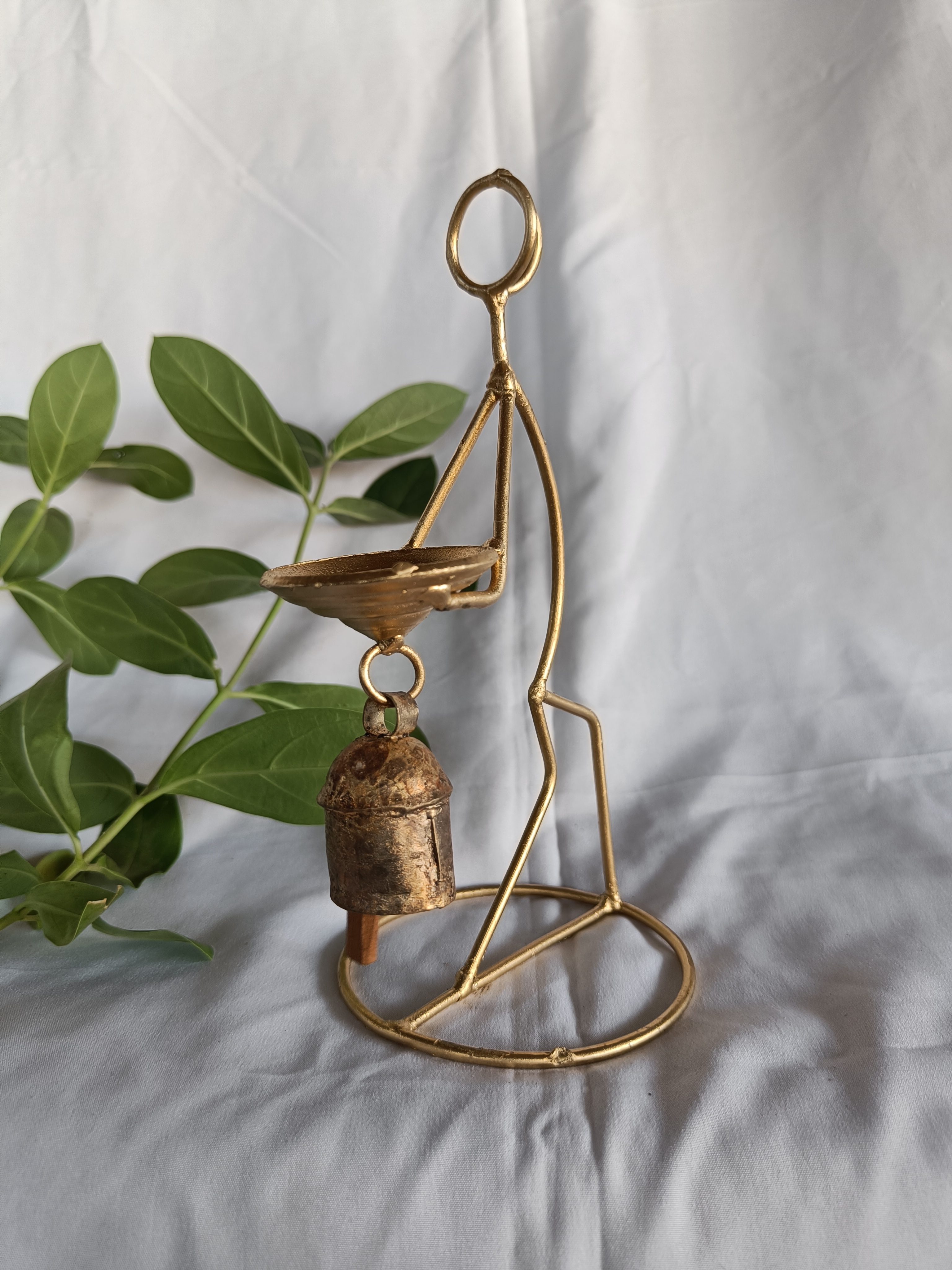 1 bell candle stand