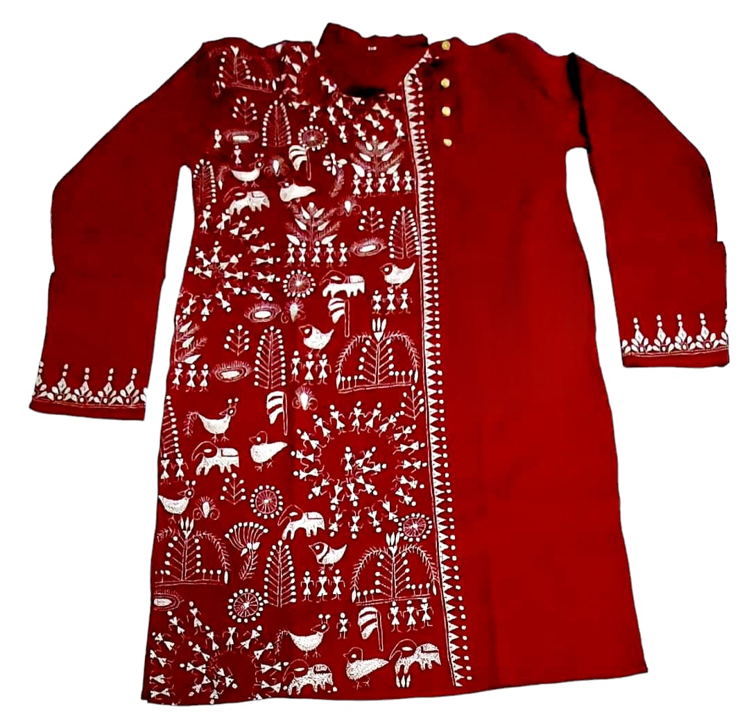 Punjabi short kurta deals
