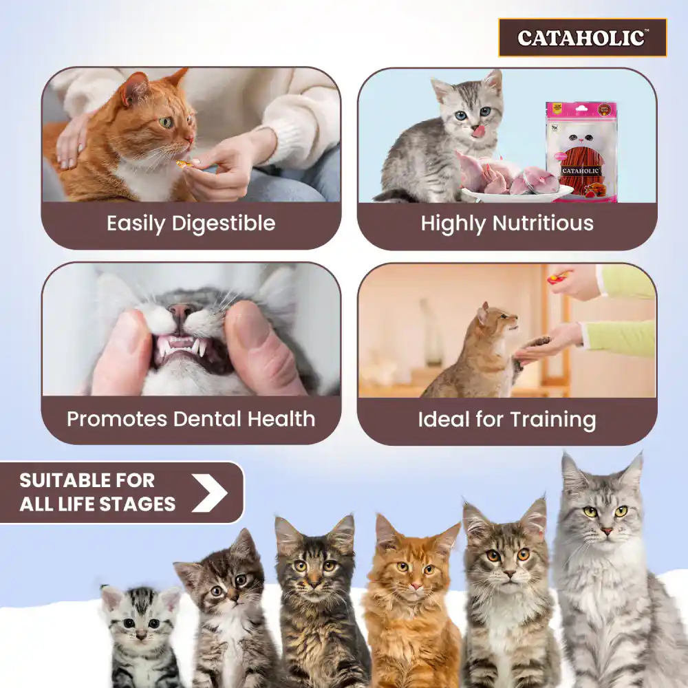 Cataholic Chicken & Tuna Sliced Cat Treats