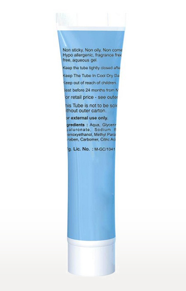 Hyalugel Plus Hyaluronic Acid Gel (Paraben Free) - Moisturizer and Conditioner for the oily and acne prone skin : Pack of 2