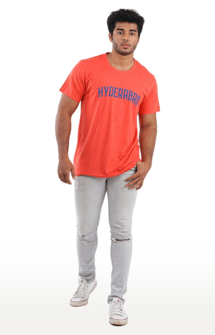 Unisex Hyderabad Sport Tri-Blend T-Shirt in Red