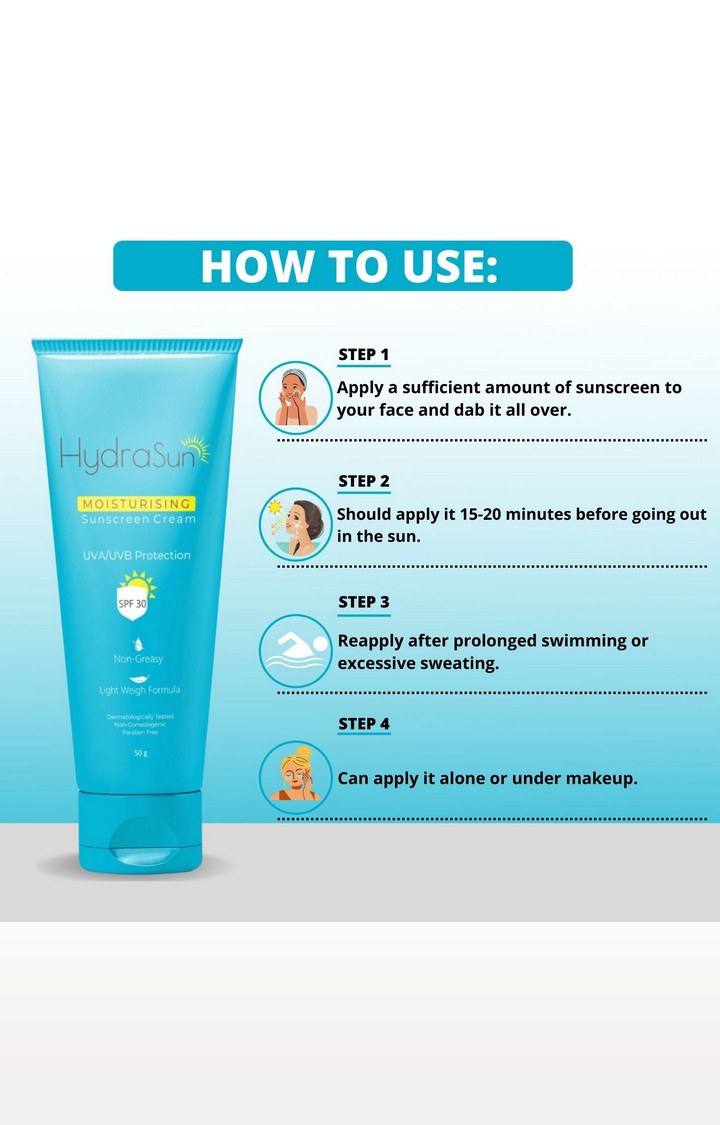 Hydrasun Moisturising Sunscreen Cream