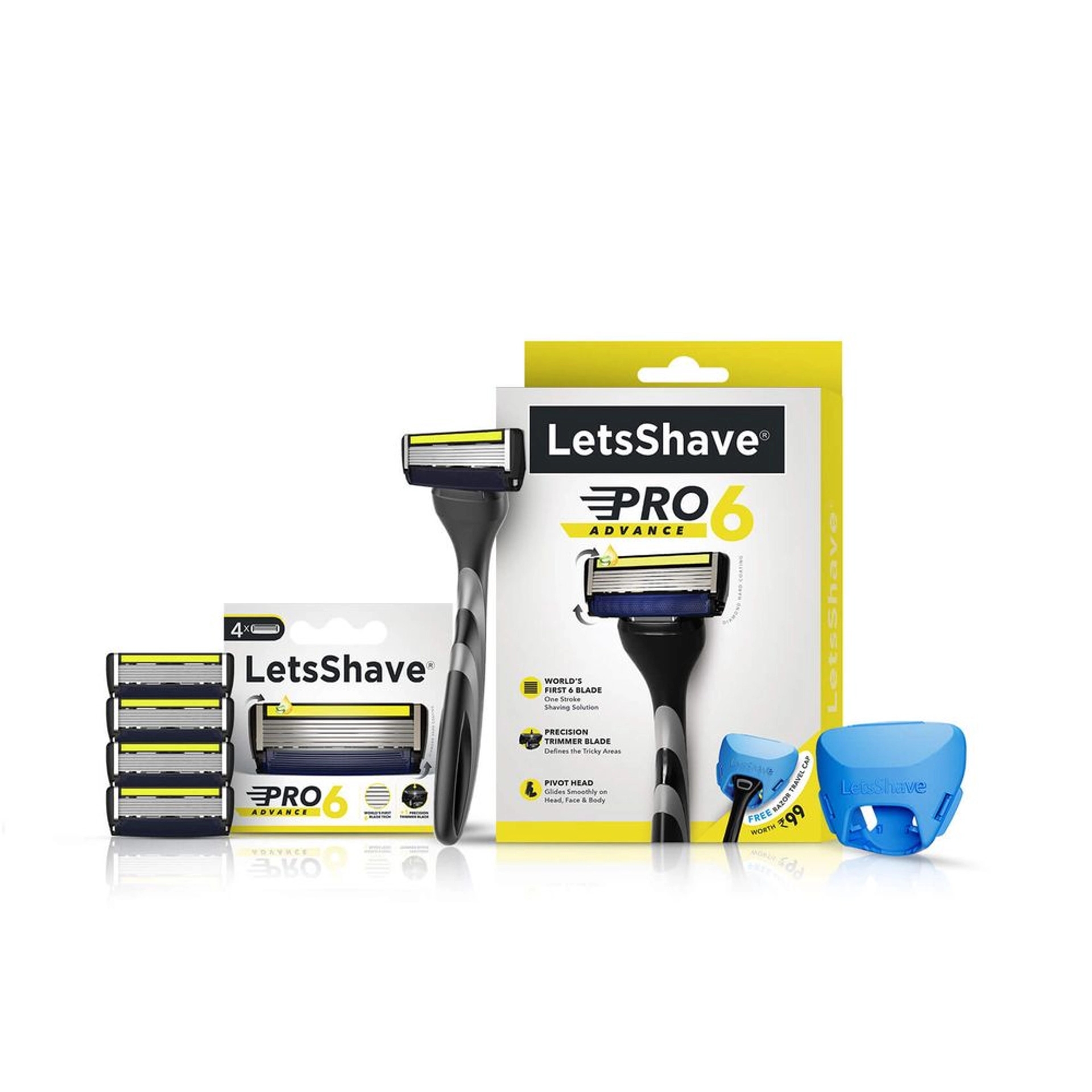 LetsShave | LetsShave  Pro 6 Advance Value Set 0