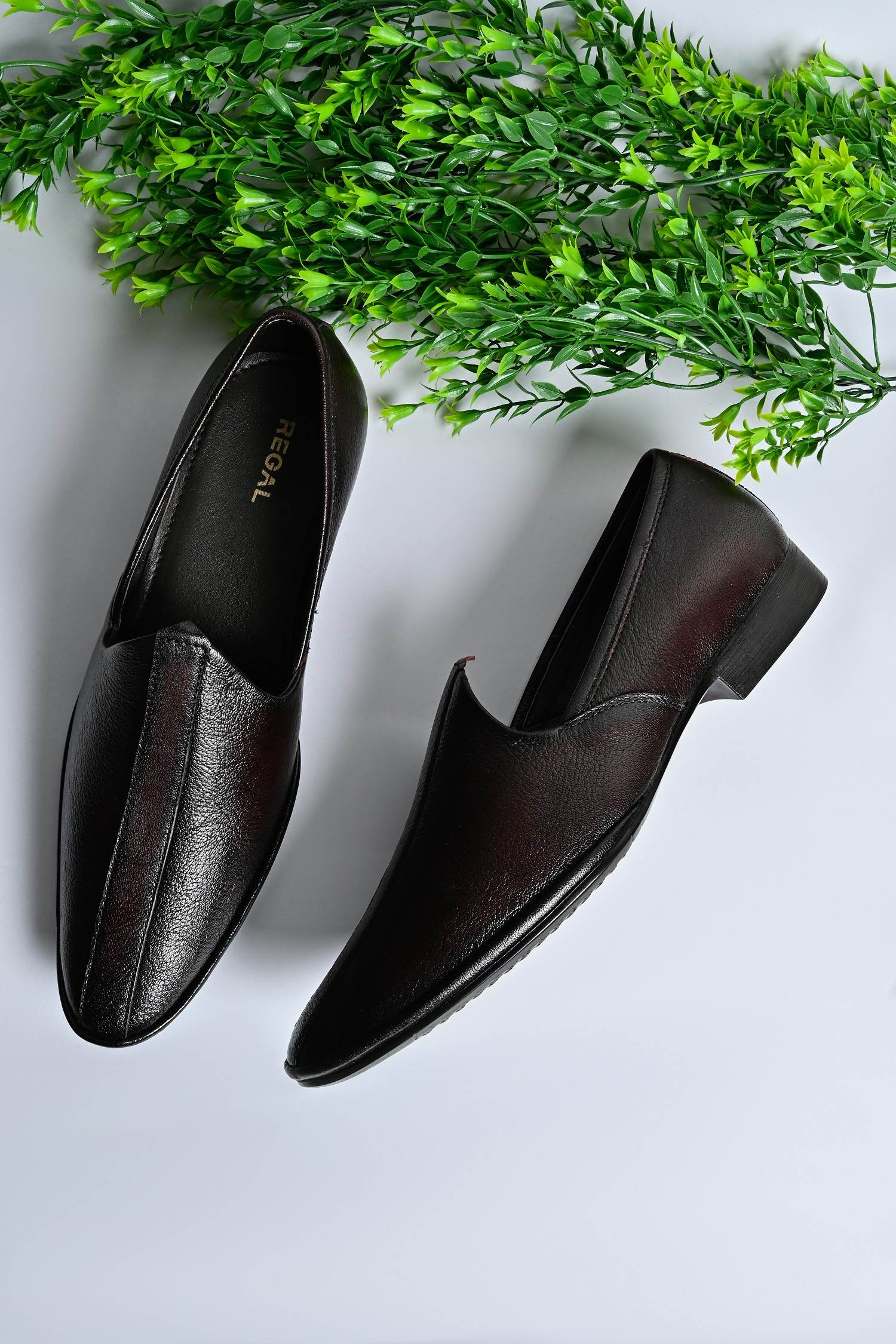 Men's Brown Leather Ethnic Sandals