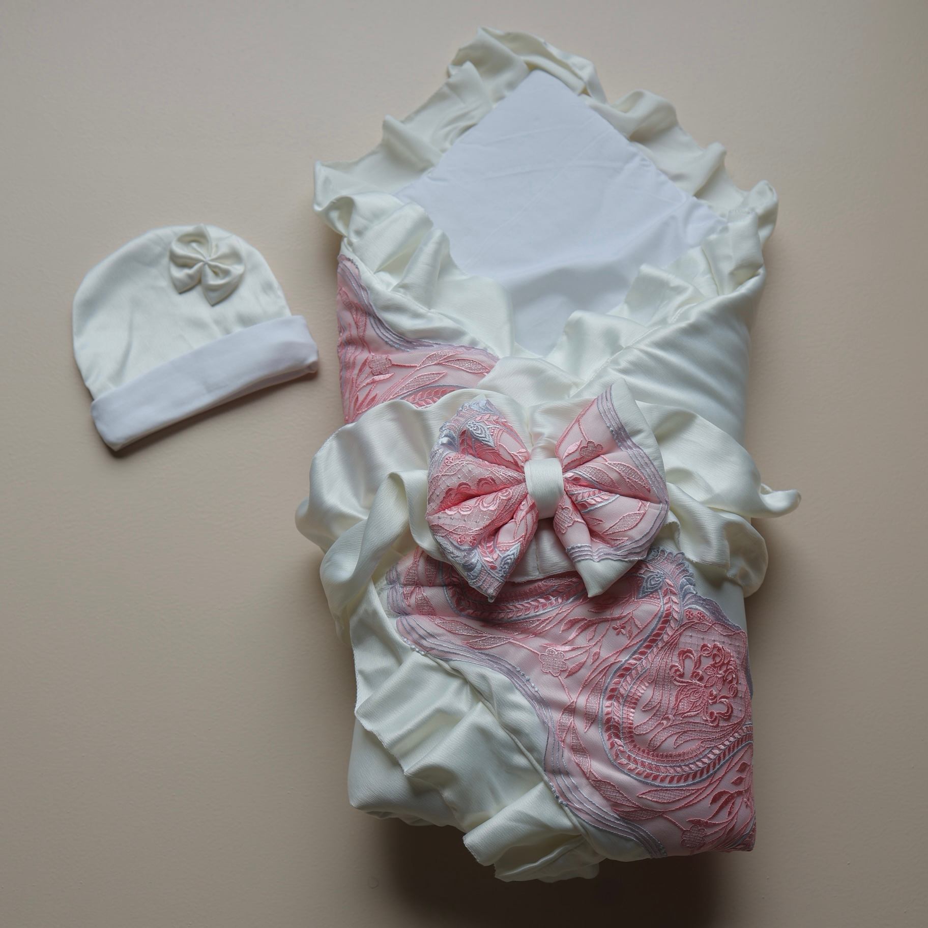 Blush Whisper Drape Set