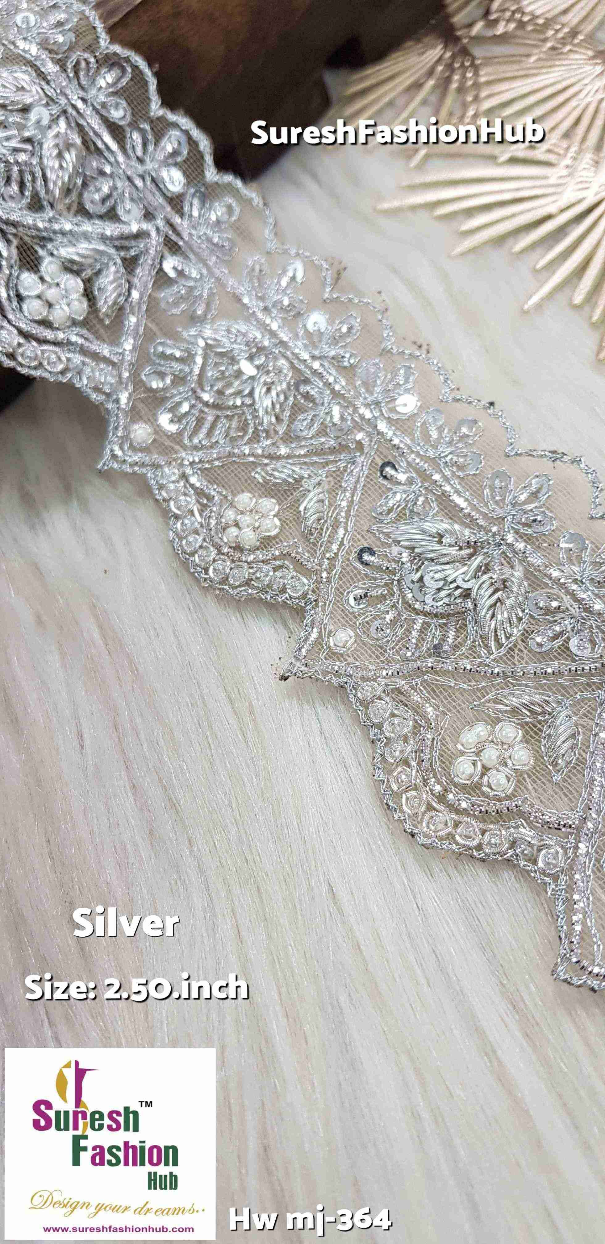 Silver Handmade Lace
