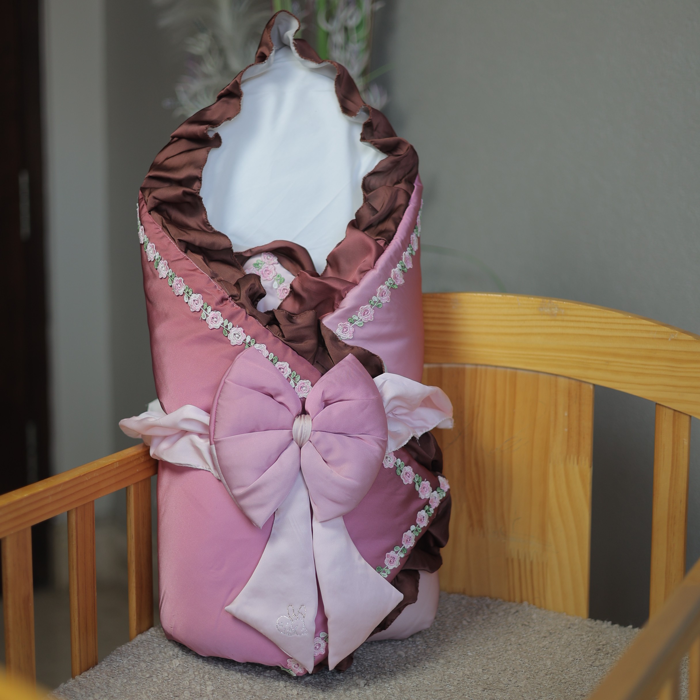 Rose Embrace Ombre Drape Set