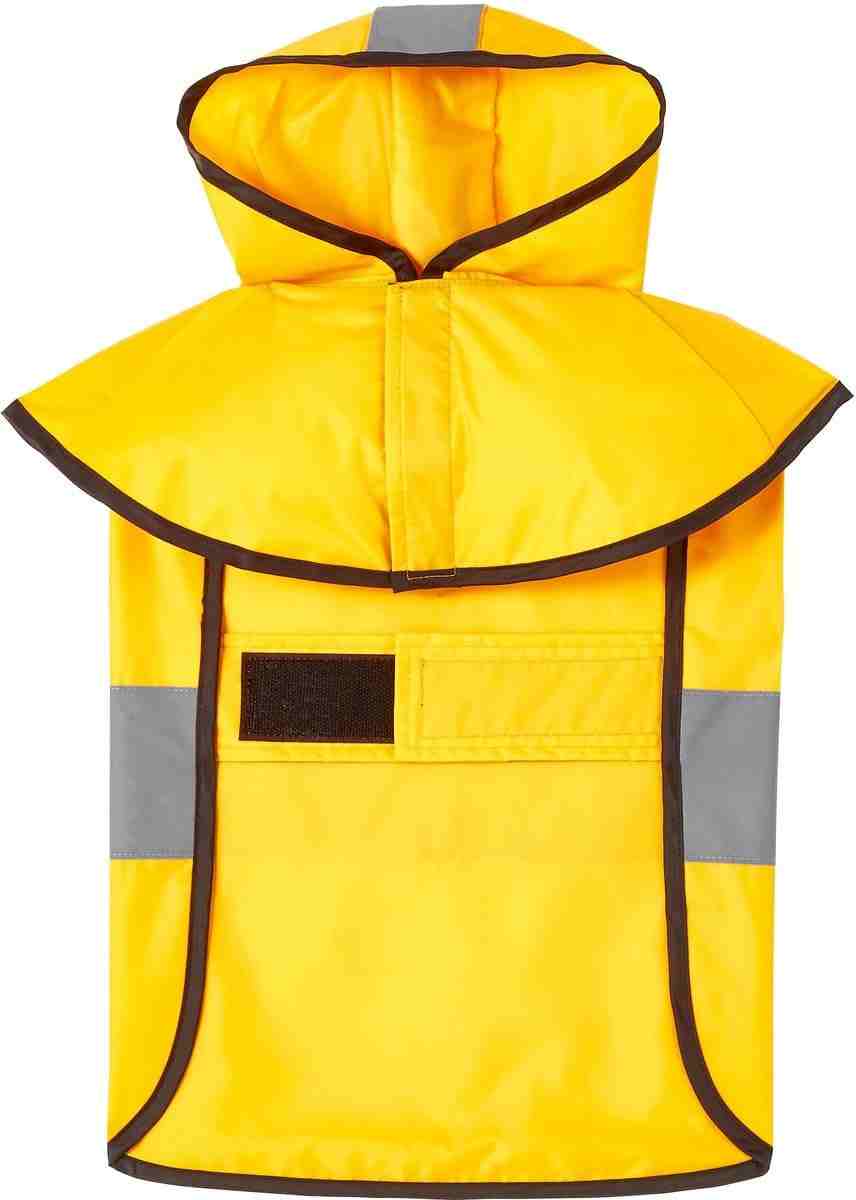 Pawsindia Raincoat for Dogs, Yellow
