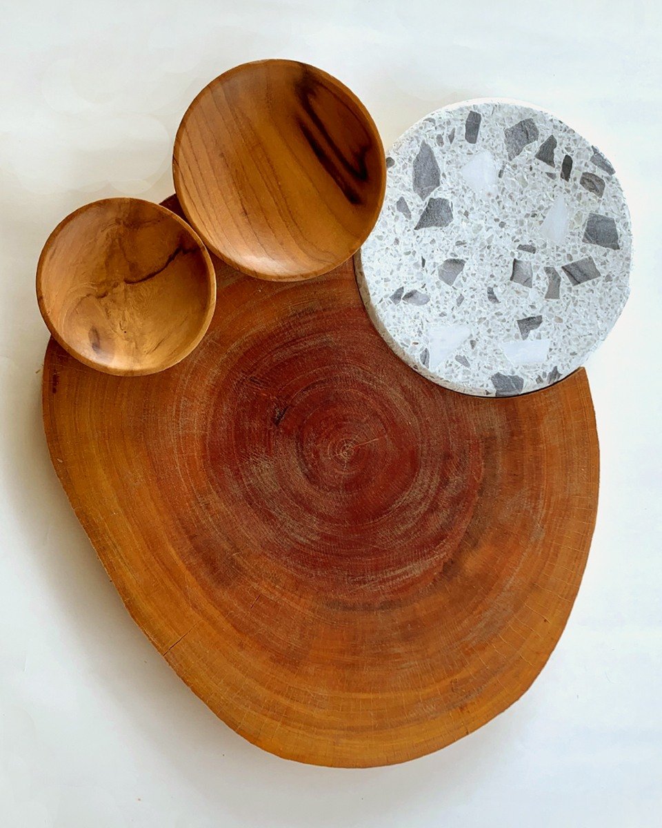 Askew Multicoloured Terrazzo Platter