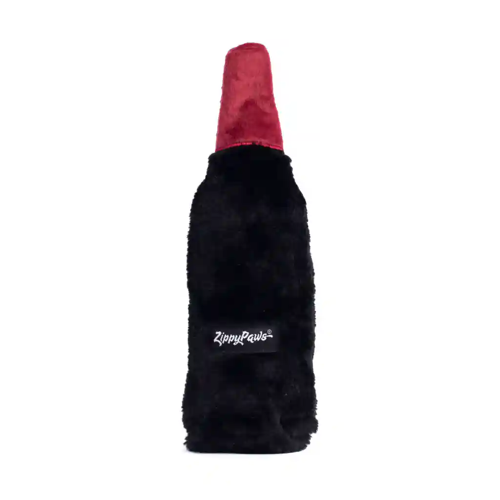 Zippy Paws Latex Happy Hour Crusherz, Red Wine