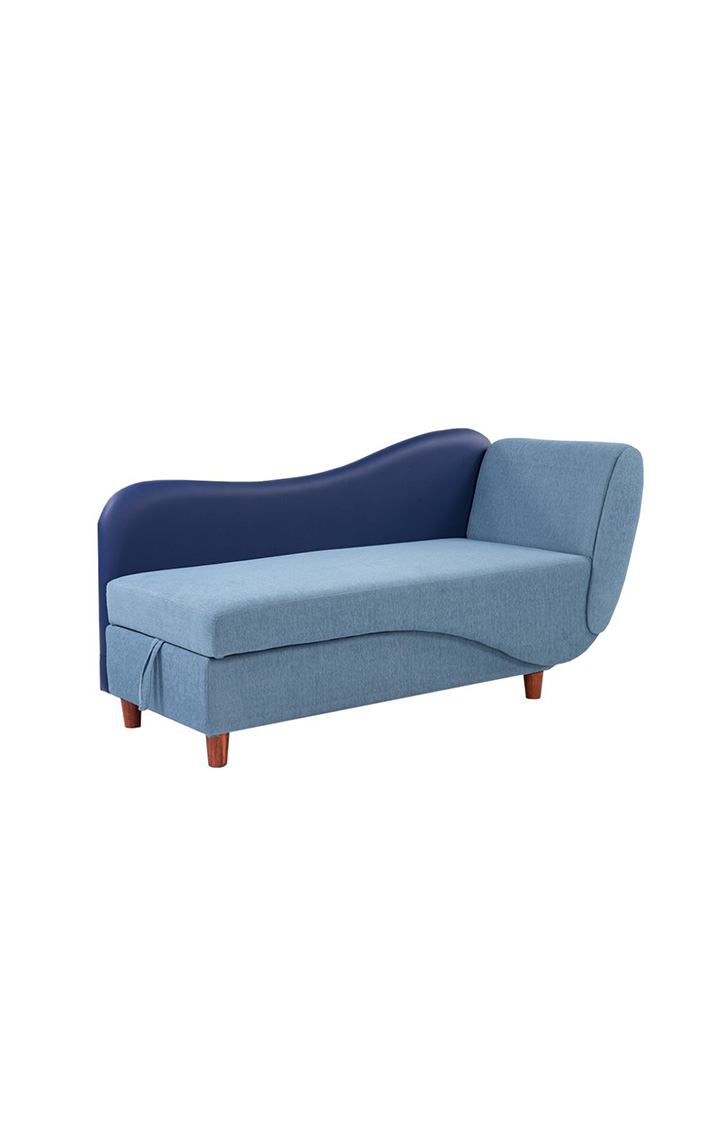 Viva Storage RHS Chaise Lounger Mirage Blue Colour