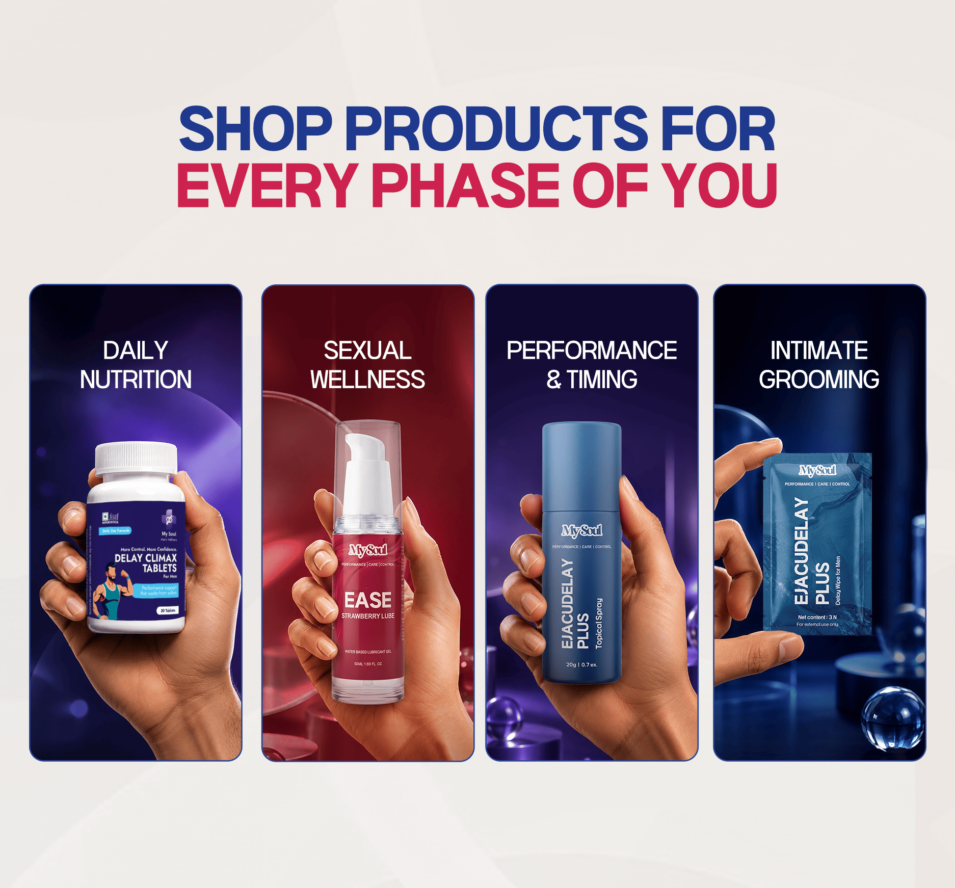 My Soul Topical Non-Transferable Spray for Men (20g)