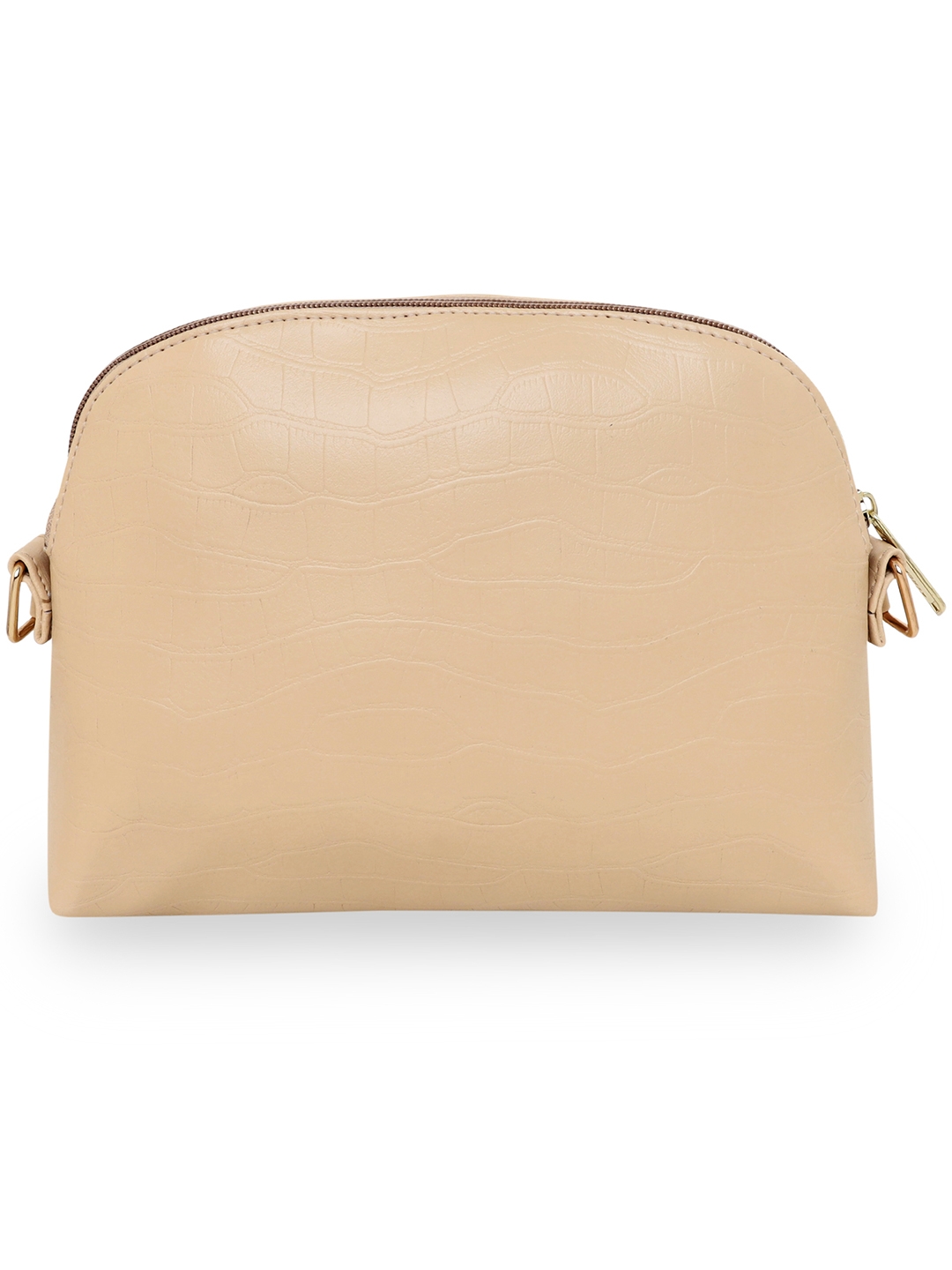 Aeropostale | Aeropostale Textured Kylie PU Sling Bag with non-detachable strap (Cream) 2
