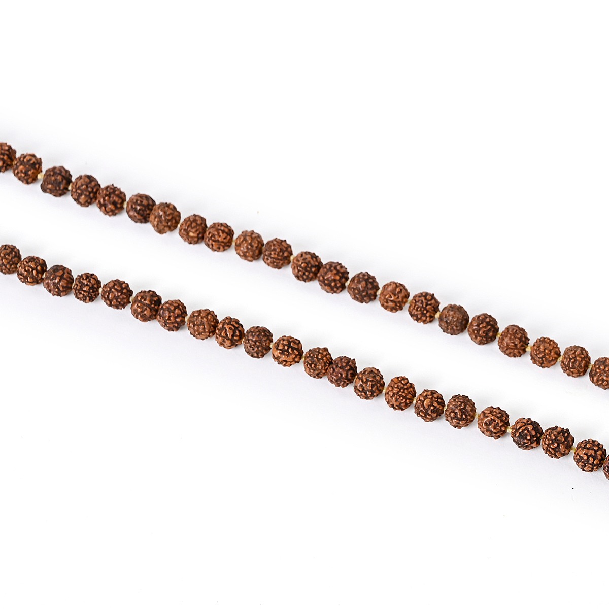 Shiv Ratan Kendra 5 Mukhi Original Rudraksha Mala II Length:35-40 CM II Weight: 15-25 Grams II