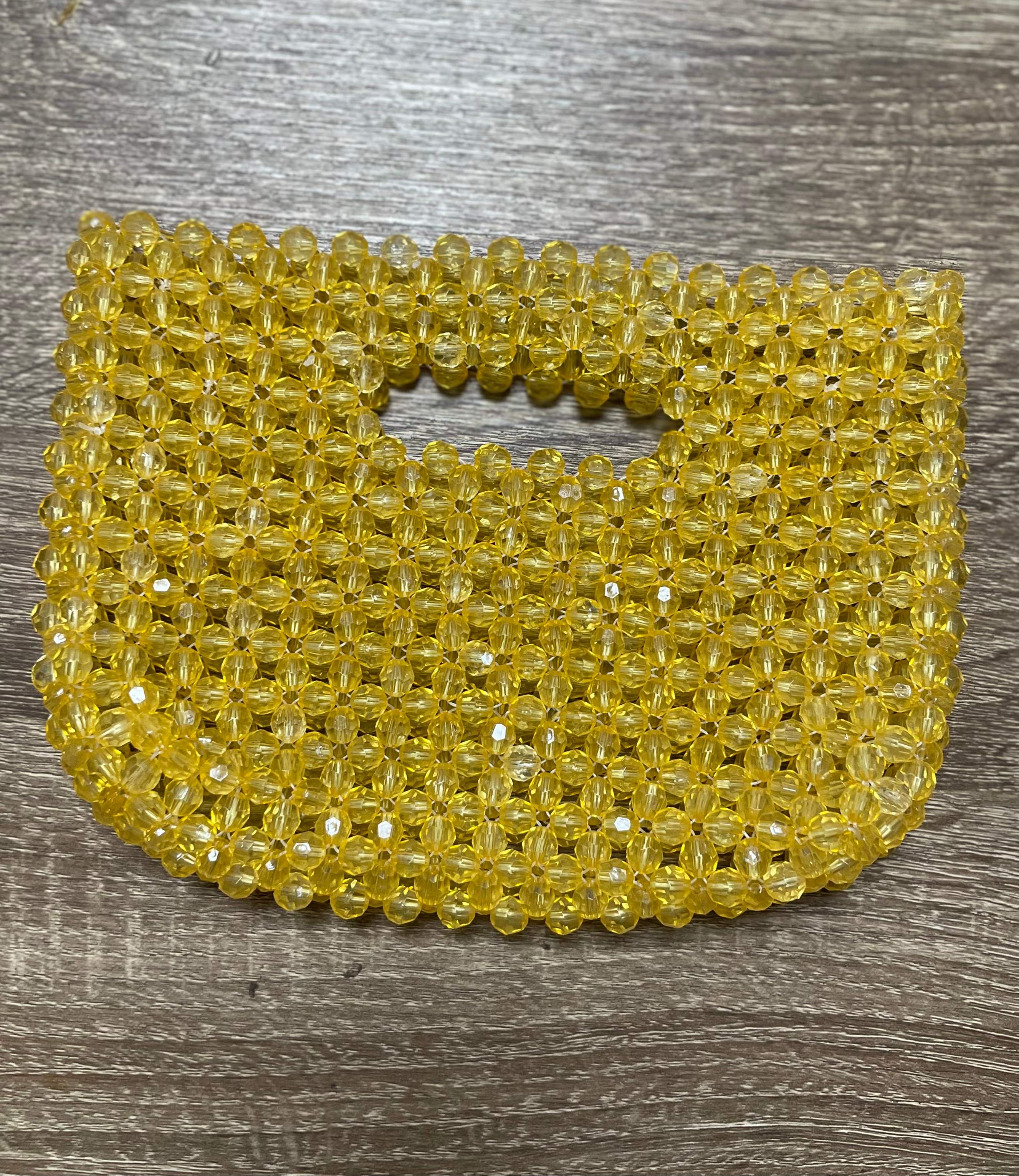 ENVELOPE CLUTCH YELLOW