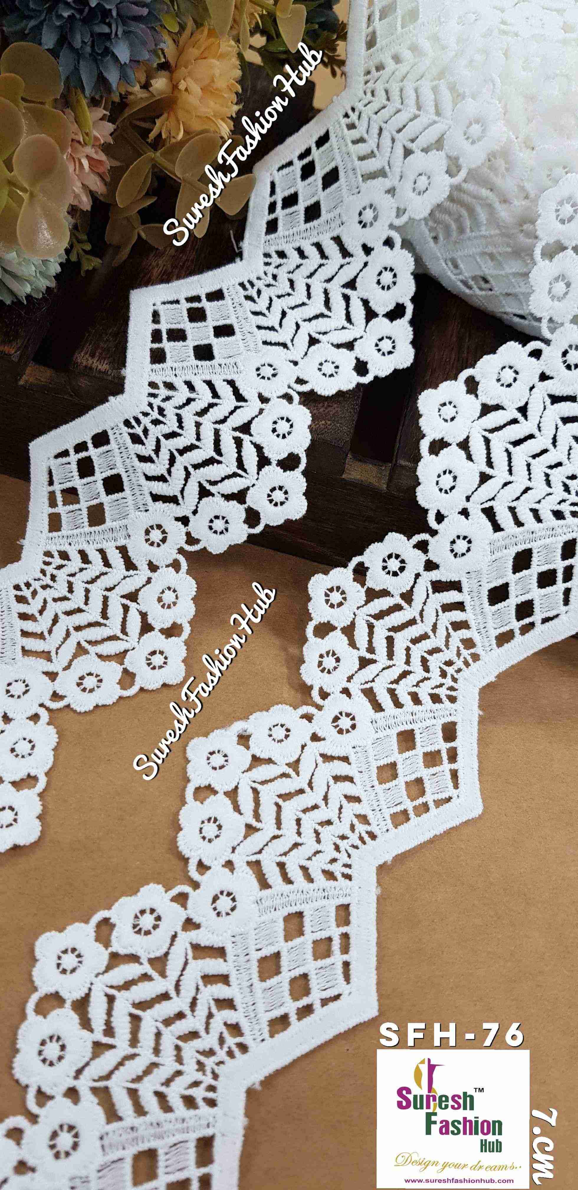Exquisite Floral Imported GPO Lace*