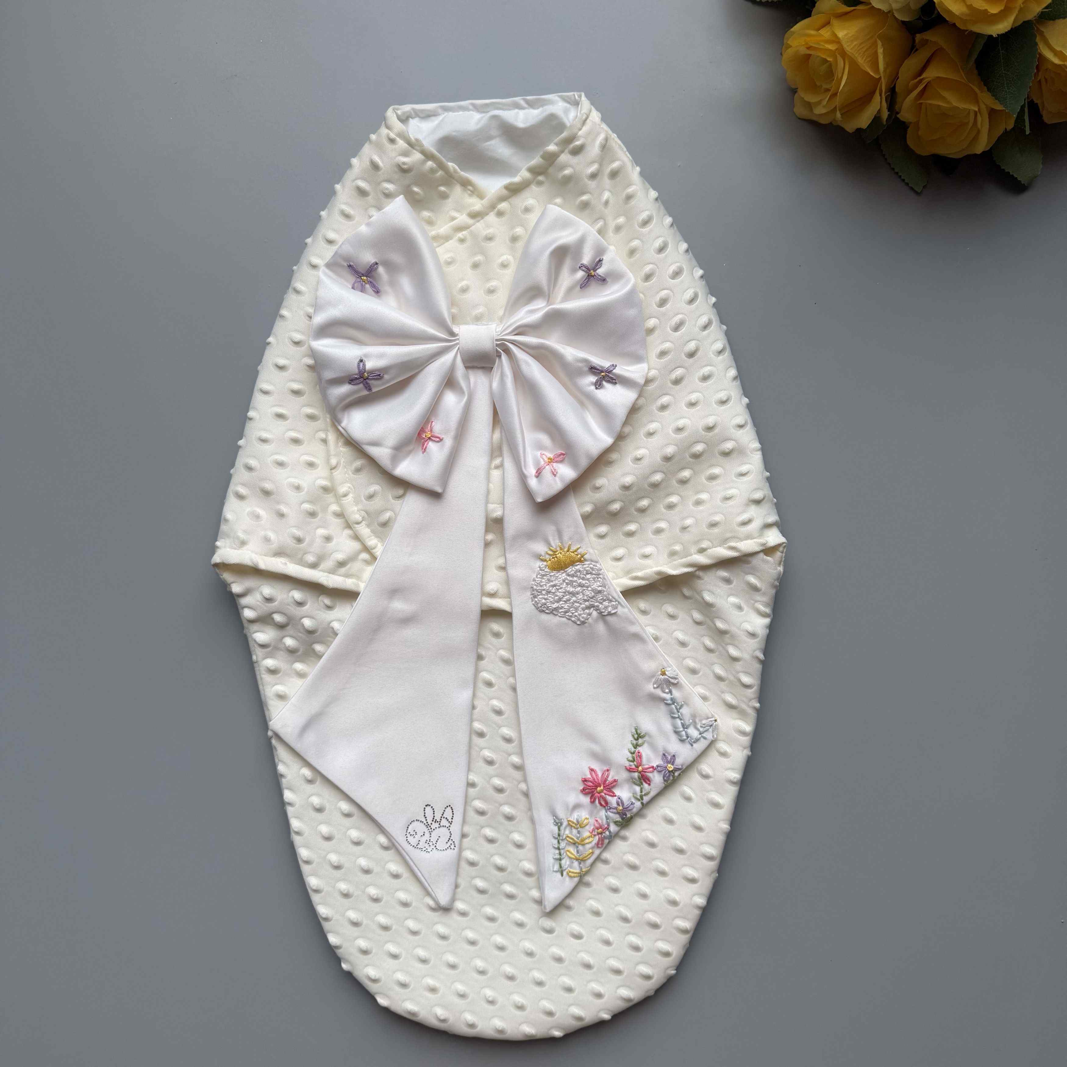 Cloud Garden Swaddle Set