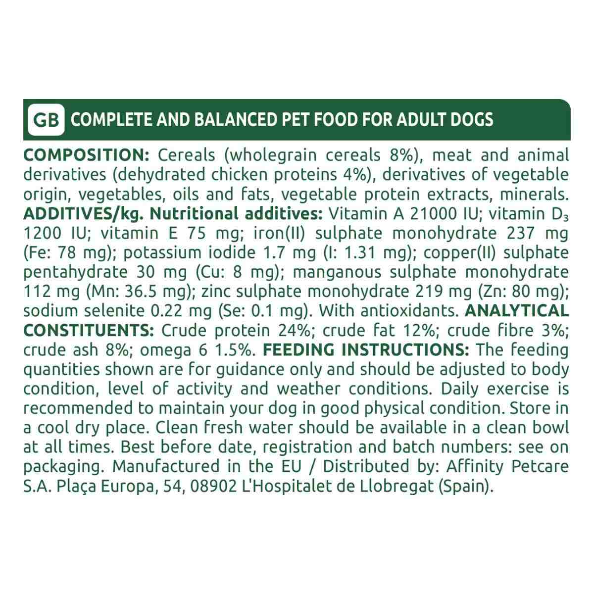 Libra Dog Adult Chicken Dry Dog Food