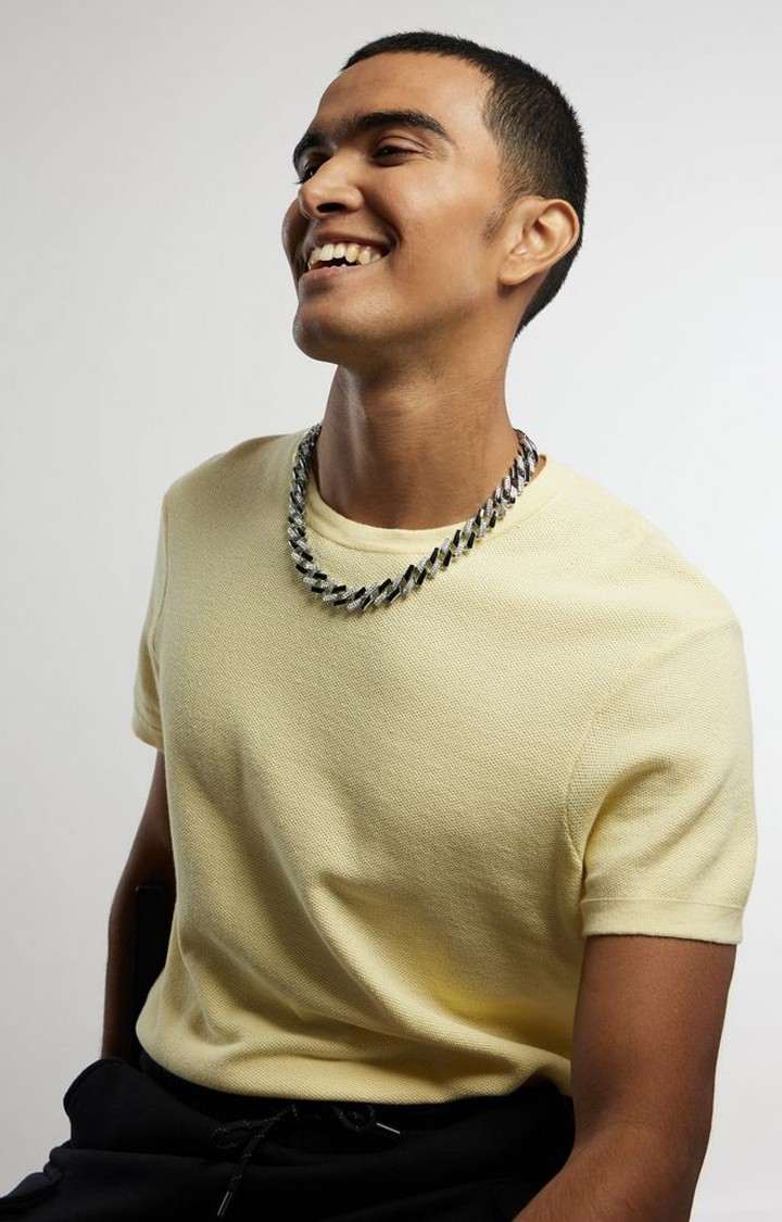 Unisex Iced Black Cuban Link Chain