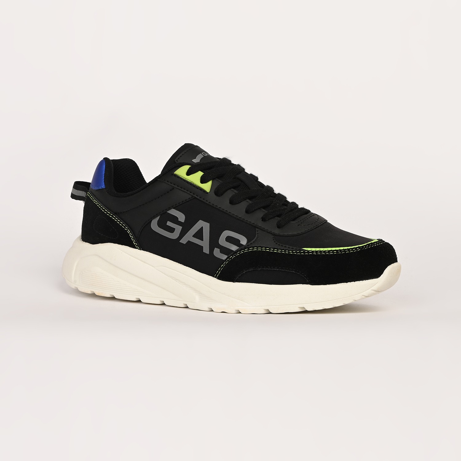 GAS | Men Zenko Black Casual Sneakers|1