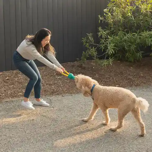 Zippy Paws ZippyTuff Monkey RopeTugz Plush Toy for Dogs, Teal