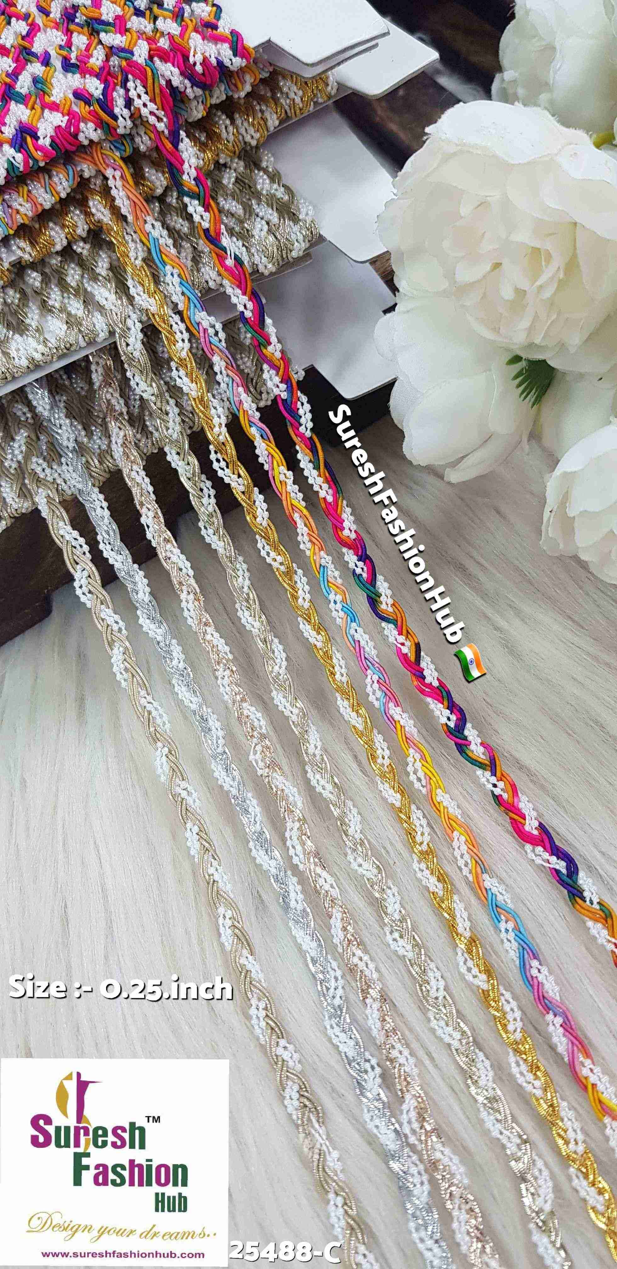Light Multy Jhalar Lace