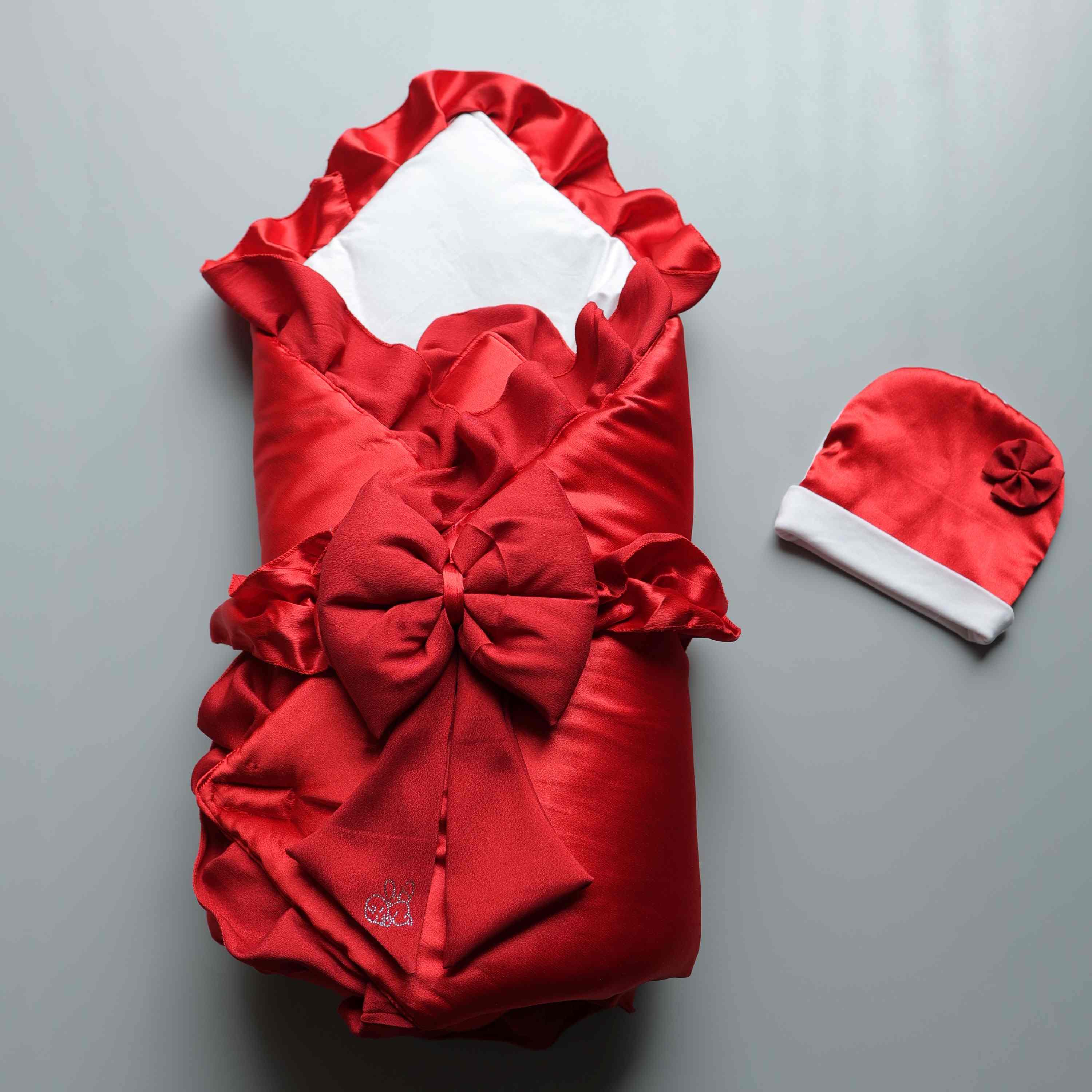 Scarlet Glow Luxe Drape Set
