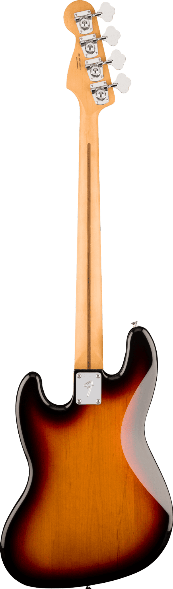 Fender Player II Jazz Bass 4-String Electric Bass, Rosewood Fingerboard, 3-Color Sunburst 10