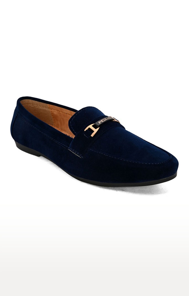 Men's Navy Blue Loafers