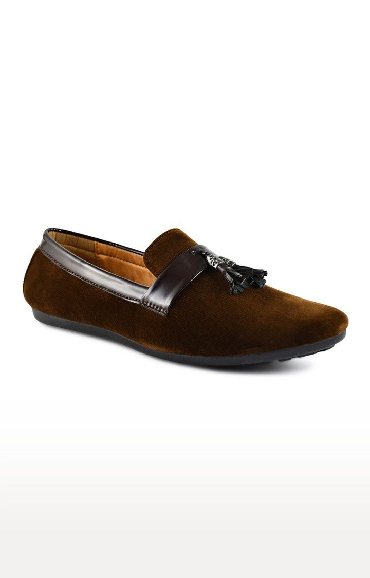 Men's Brown Tassel Loafers
