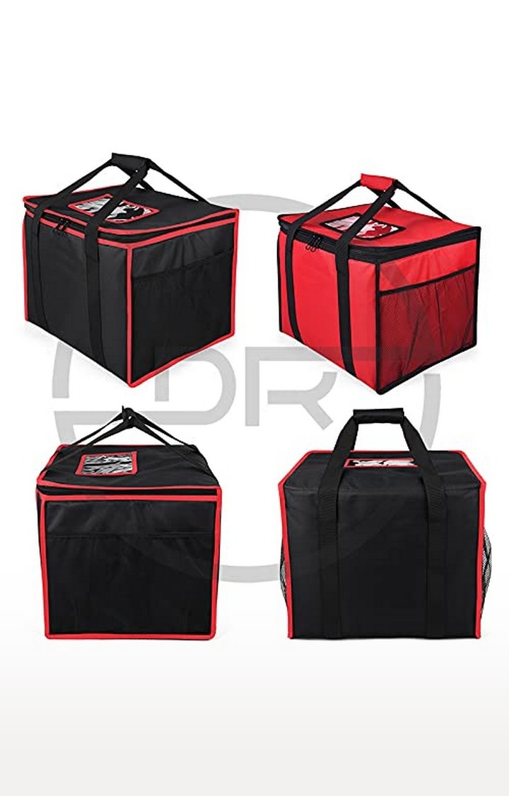 DOUBLE R BAGS | Double R Bags Thermal Bags For Cold And Hot Food Bag (Black) 1