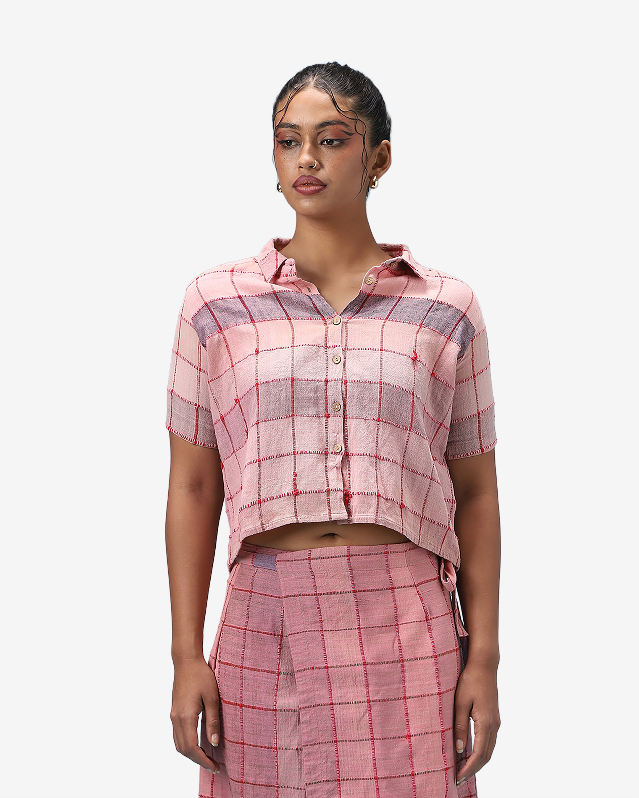 The Pink Flush( Half- Sleeved)