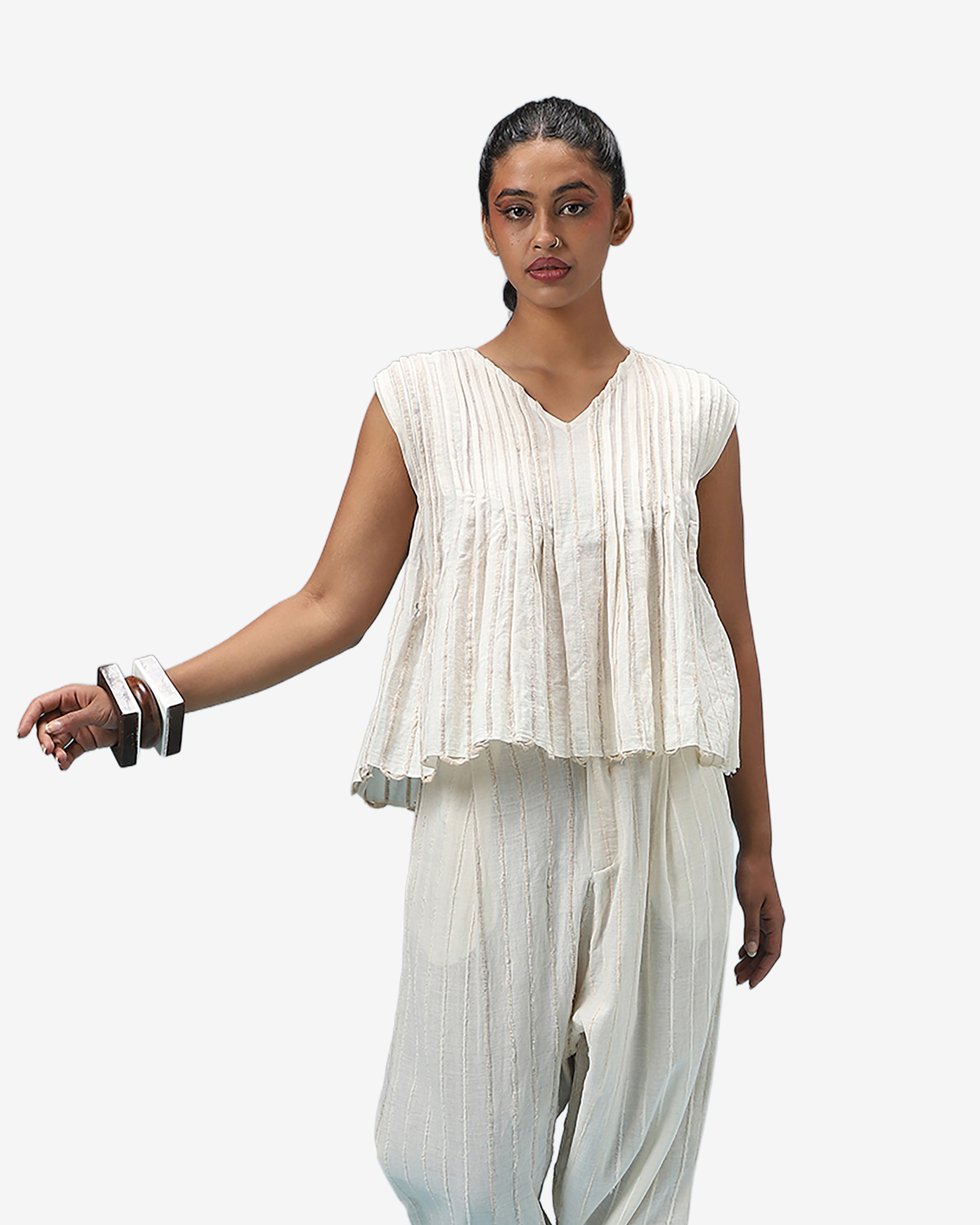 Noor Flare Top