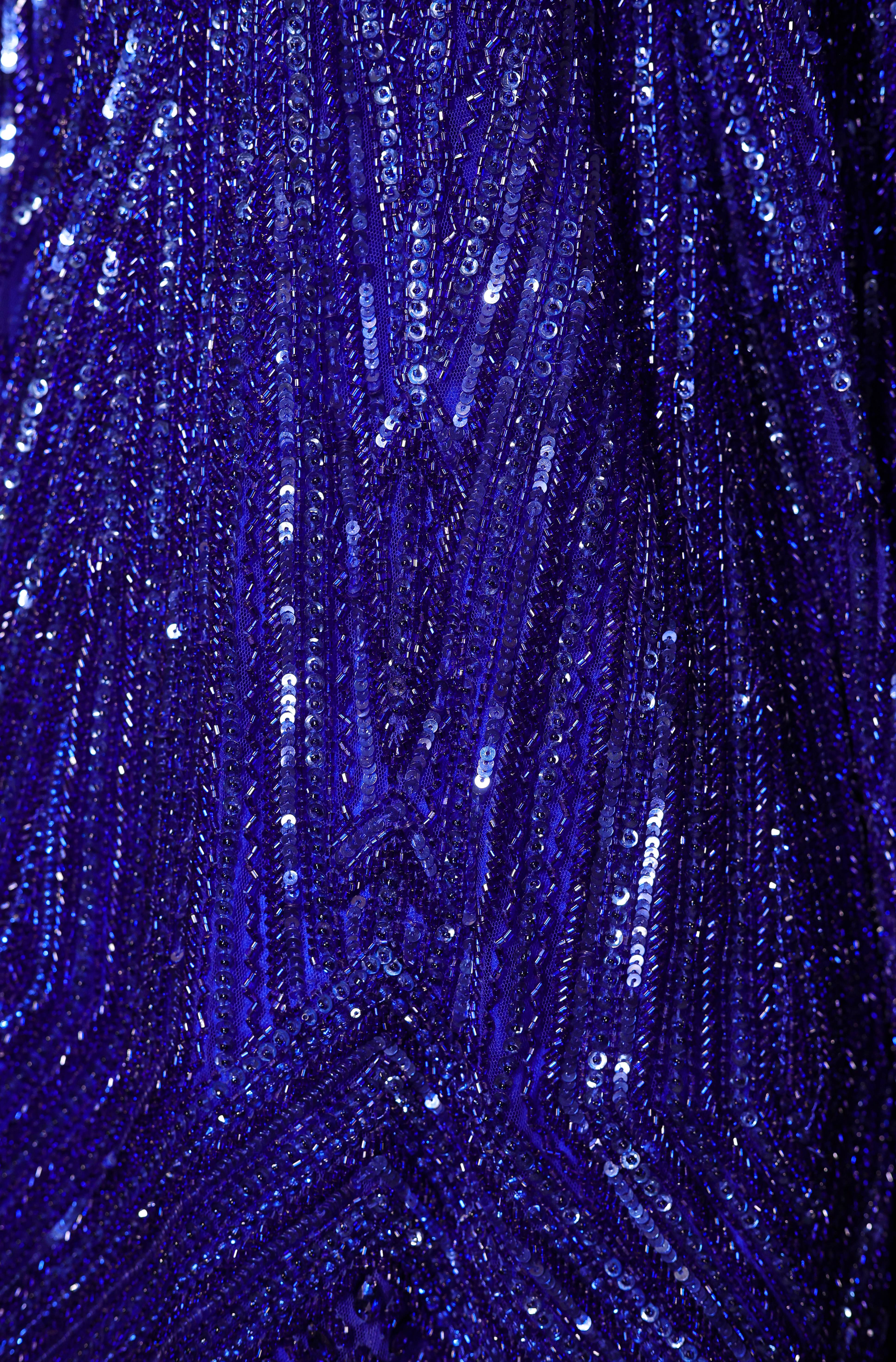 Electric Blue Lehenga