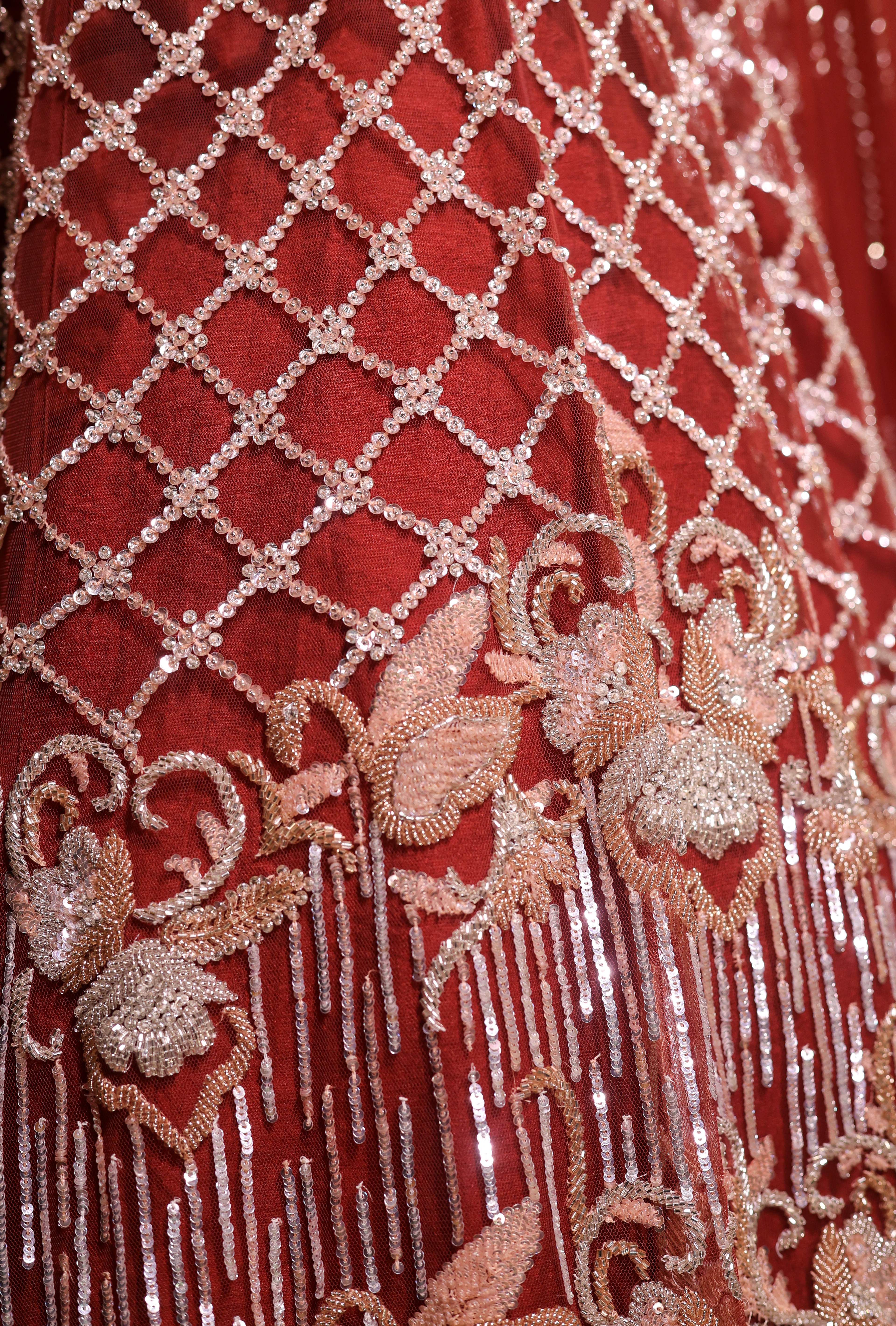 Caramel Lehenga Set