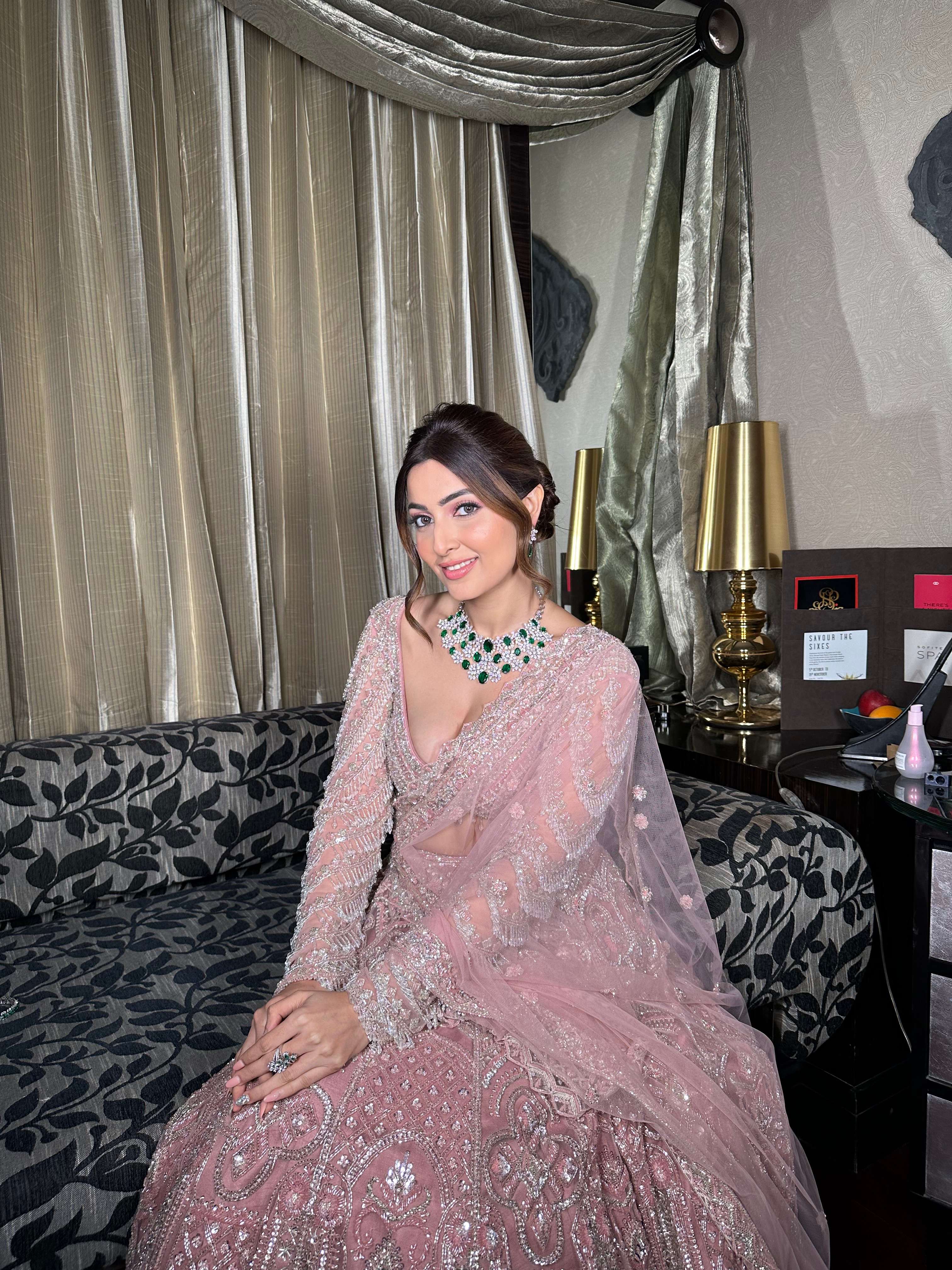 Dusky Pink Lehenga