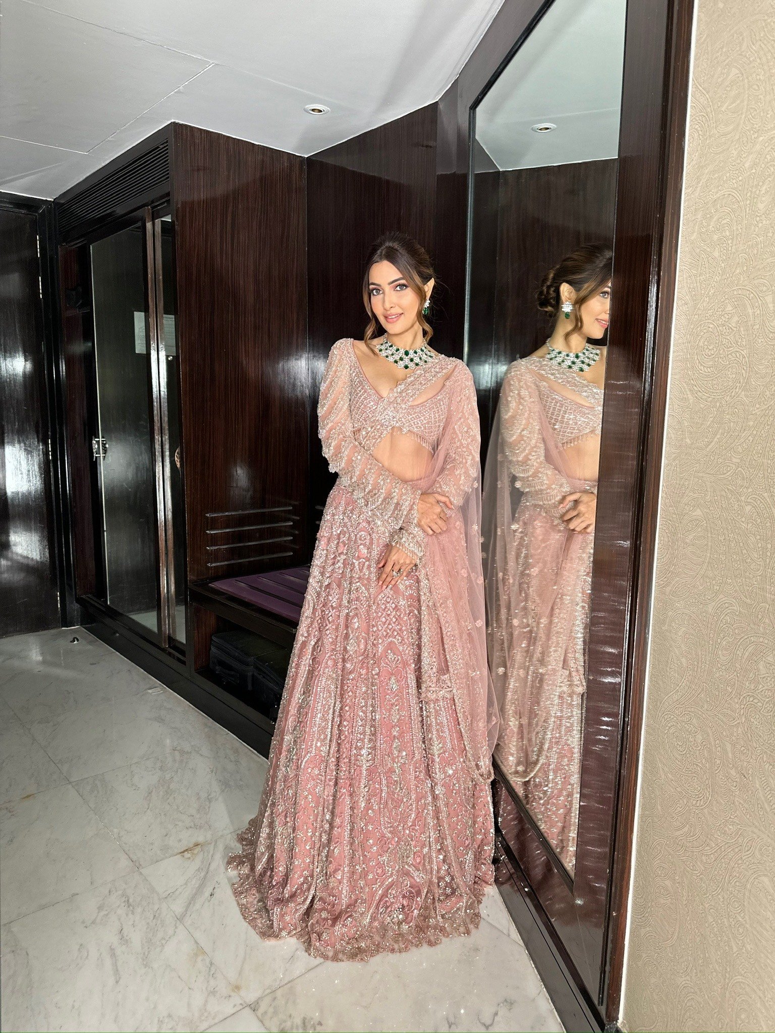 Dusky Pink Lehenga