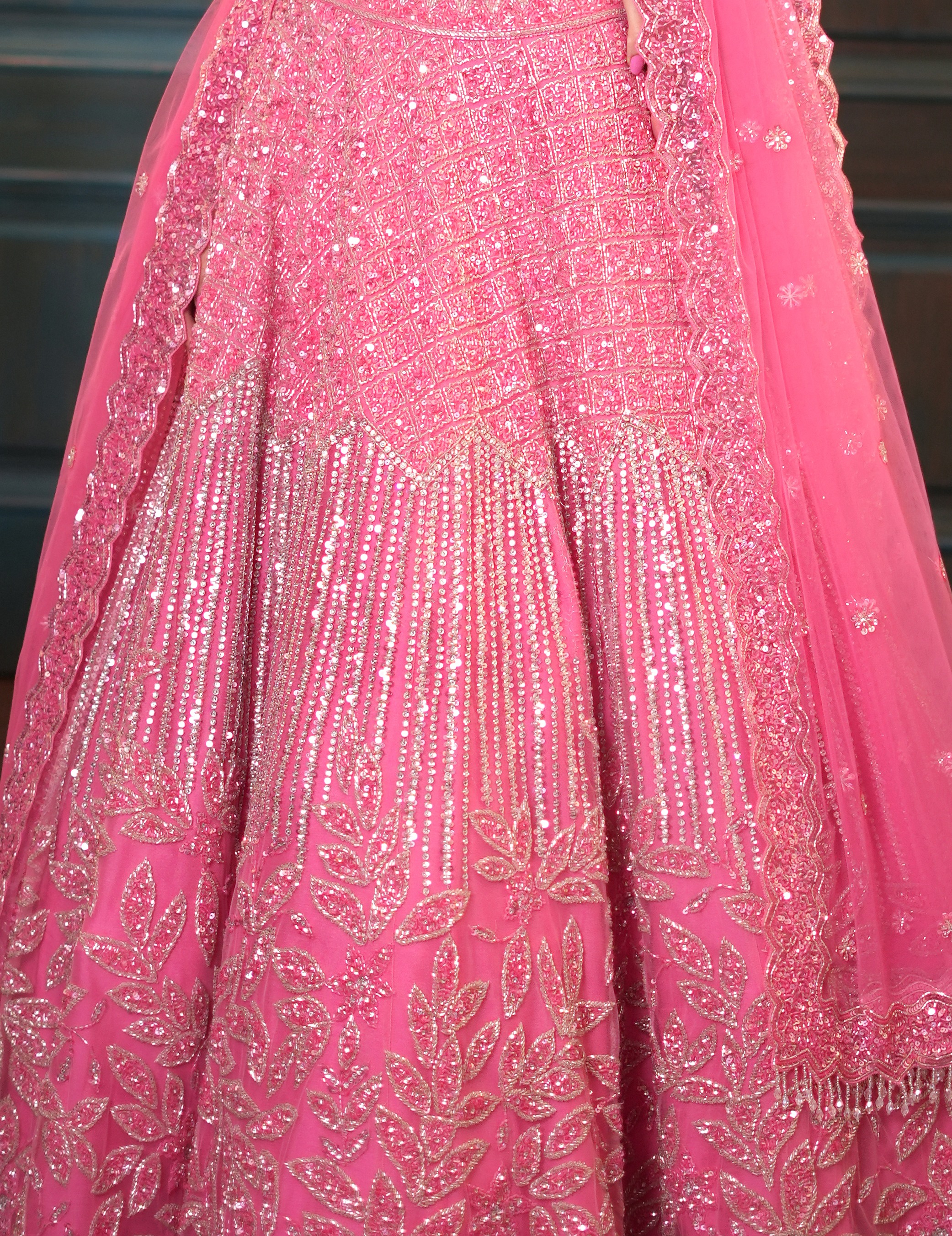 Rabea Pink Lehenga