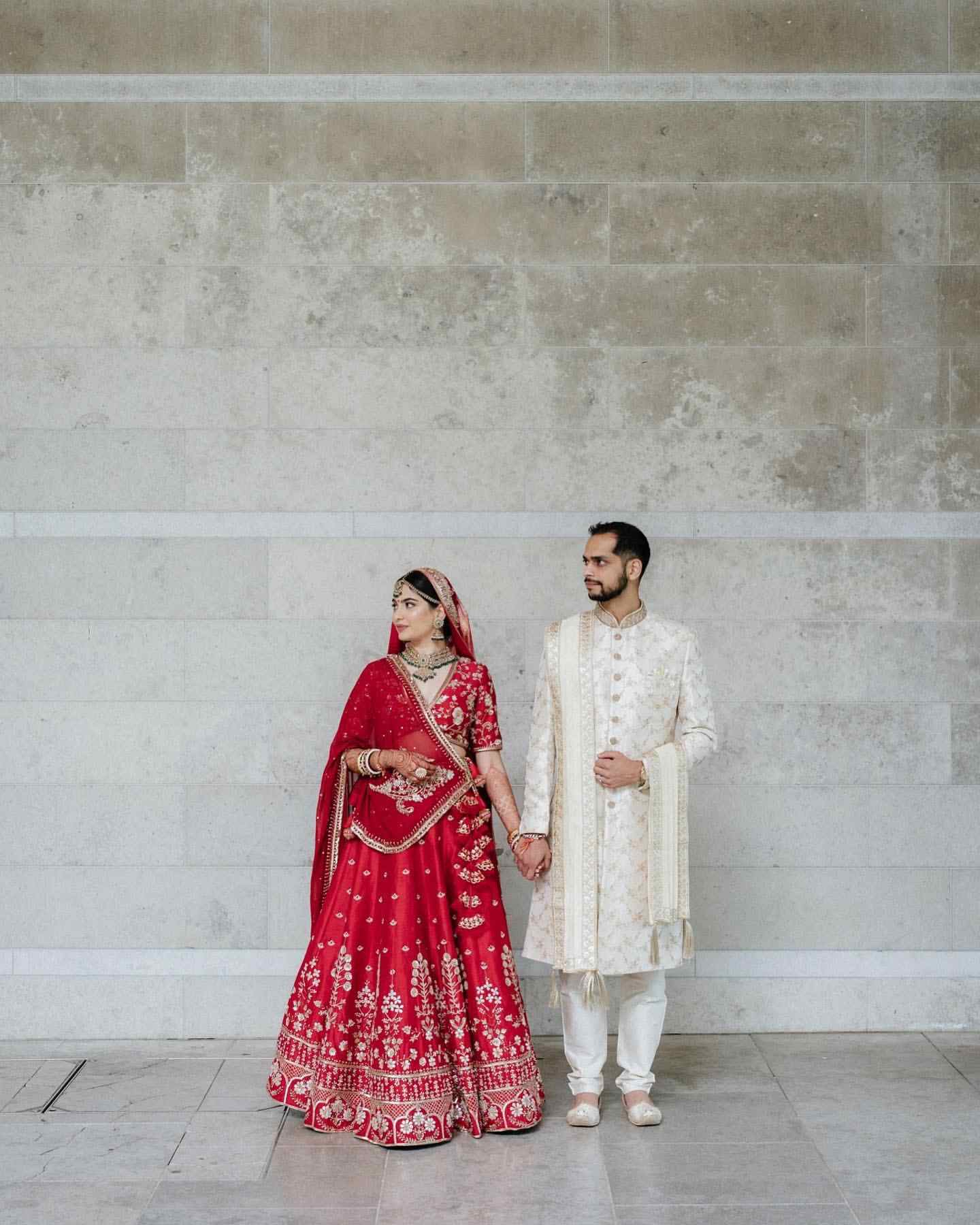 Red Bridal Lehenga