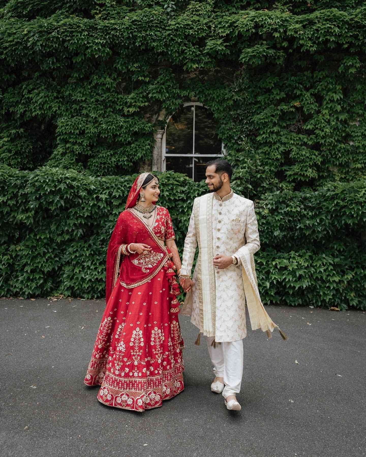 Red Bridal Lehenga