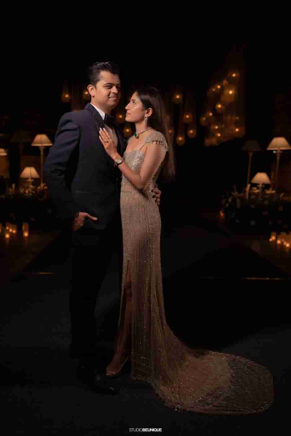 Nude Fishcut Gown
