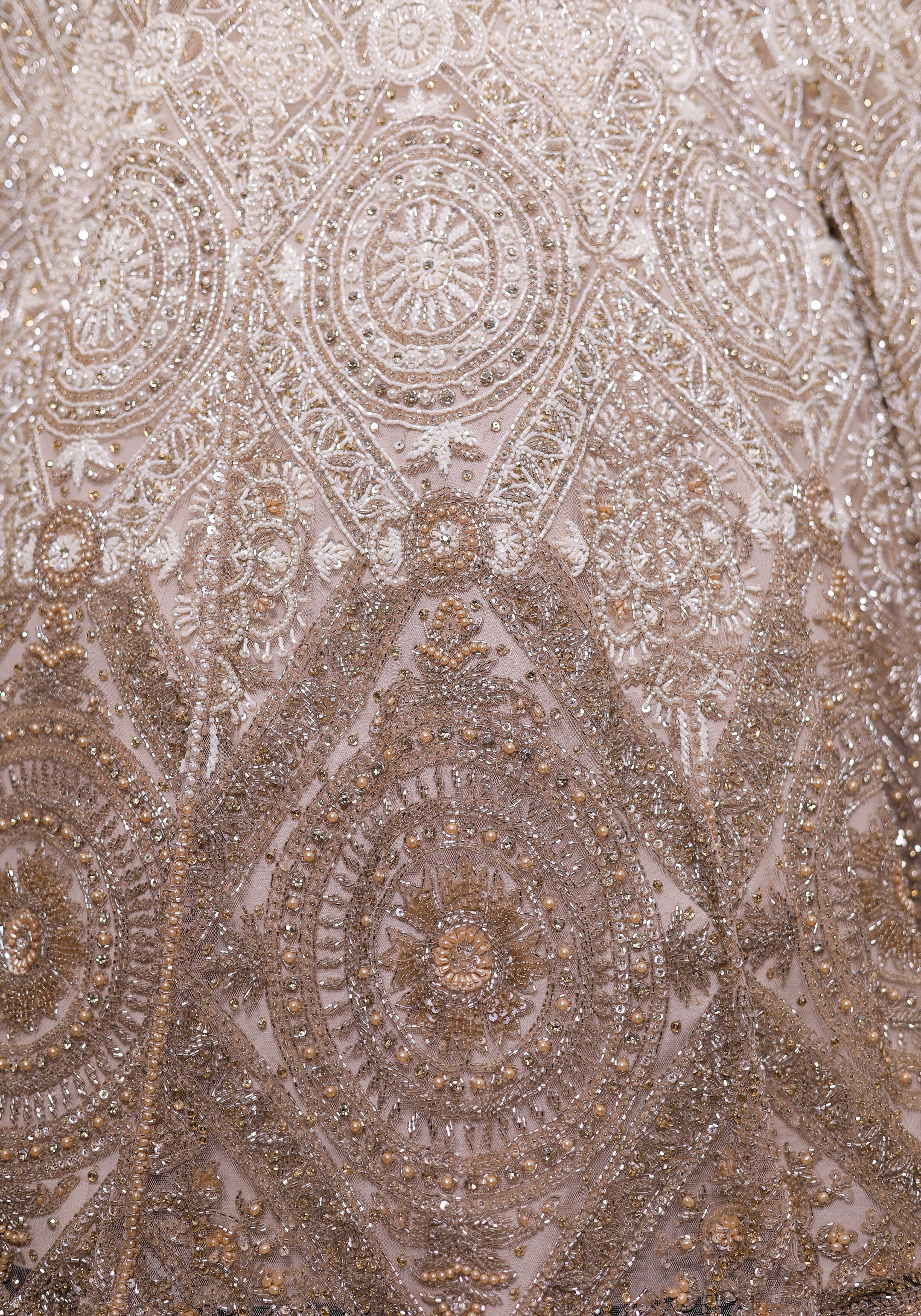 Fiona Ivory & Champagne Lehenga