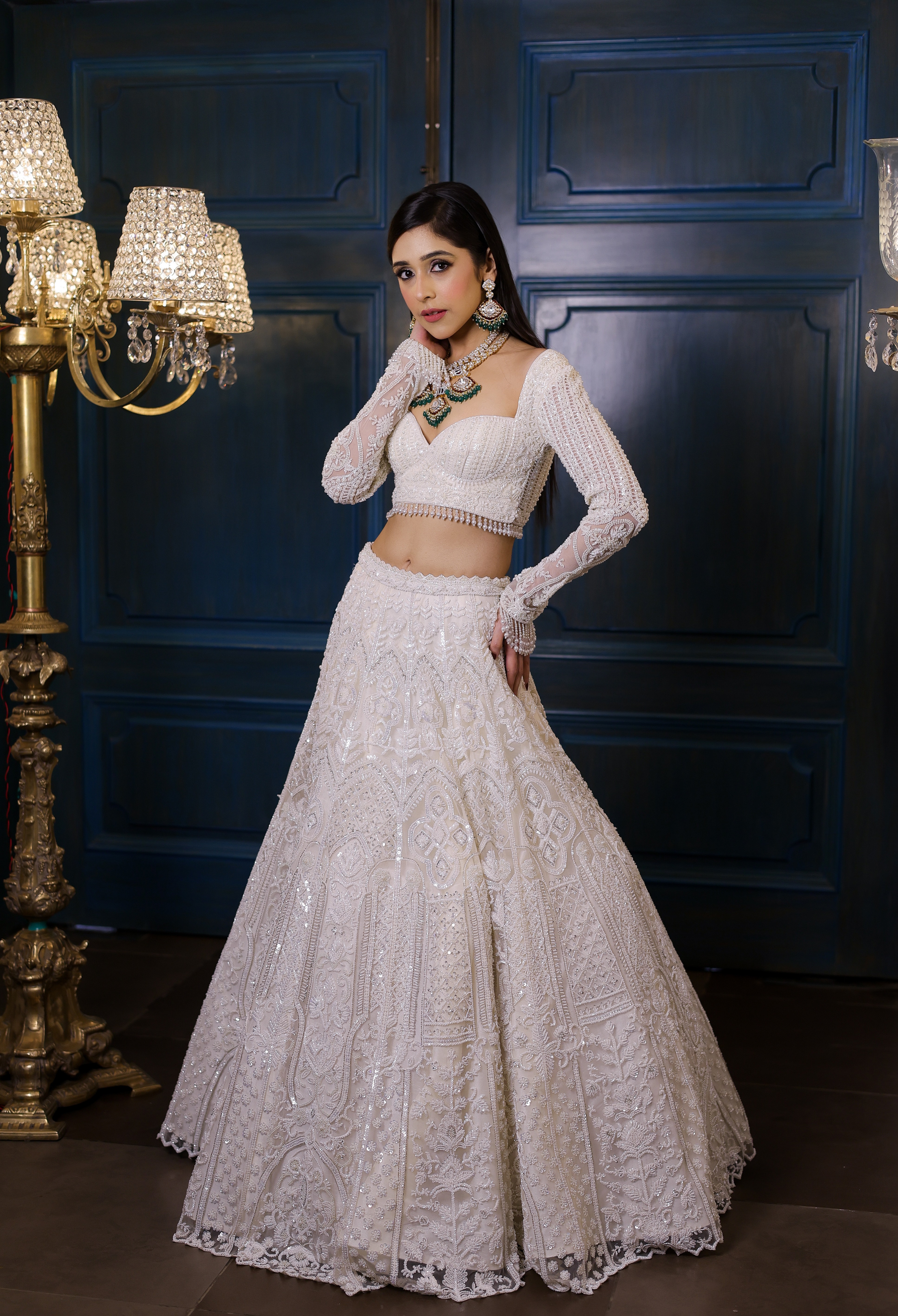 Ira Ivory Lehenga