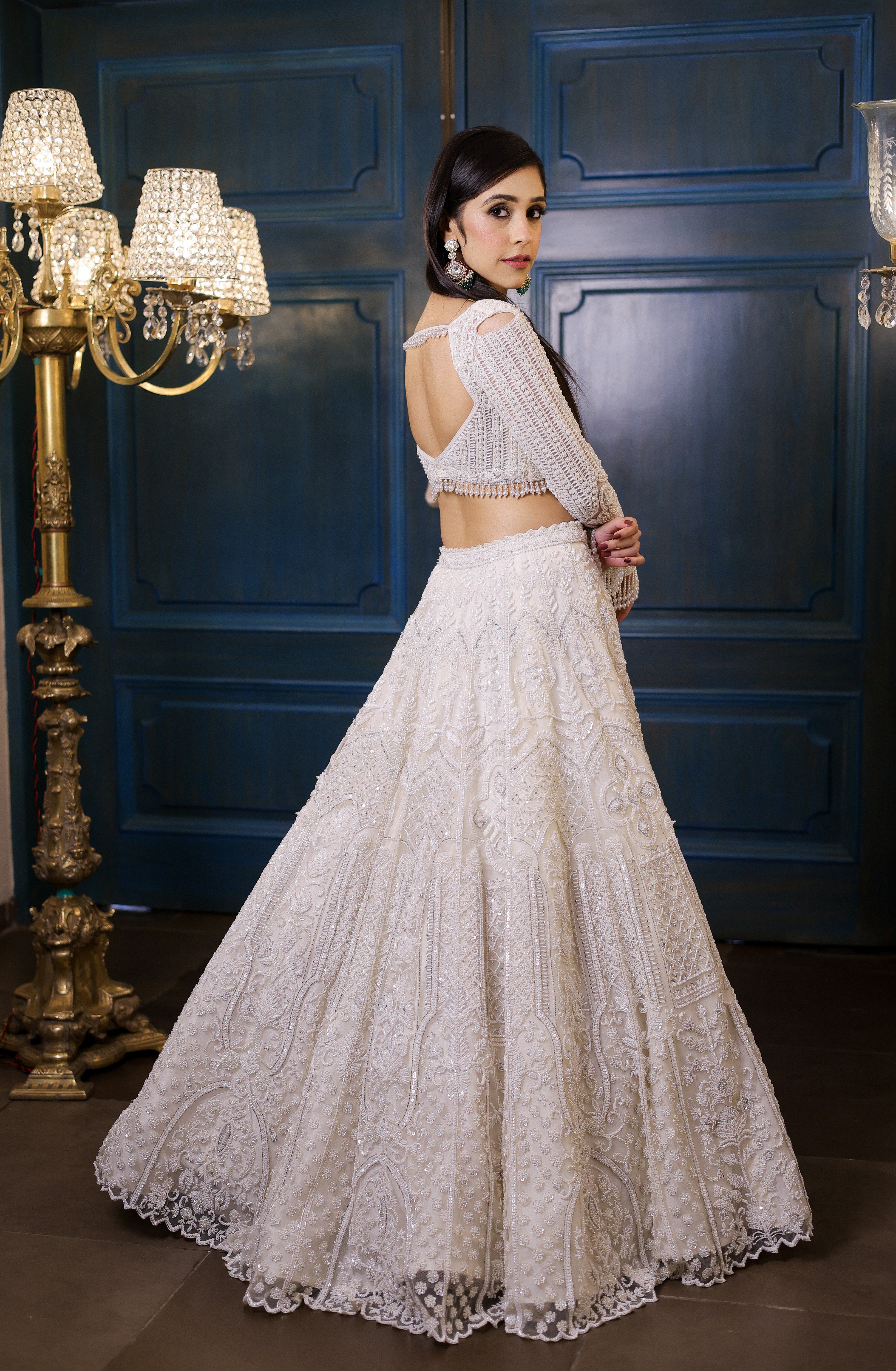 Ira Ivory Lehenga
