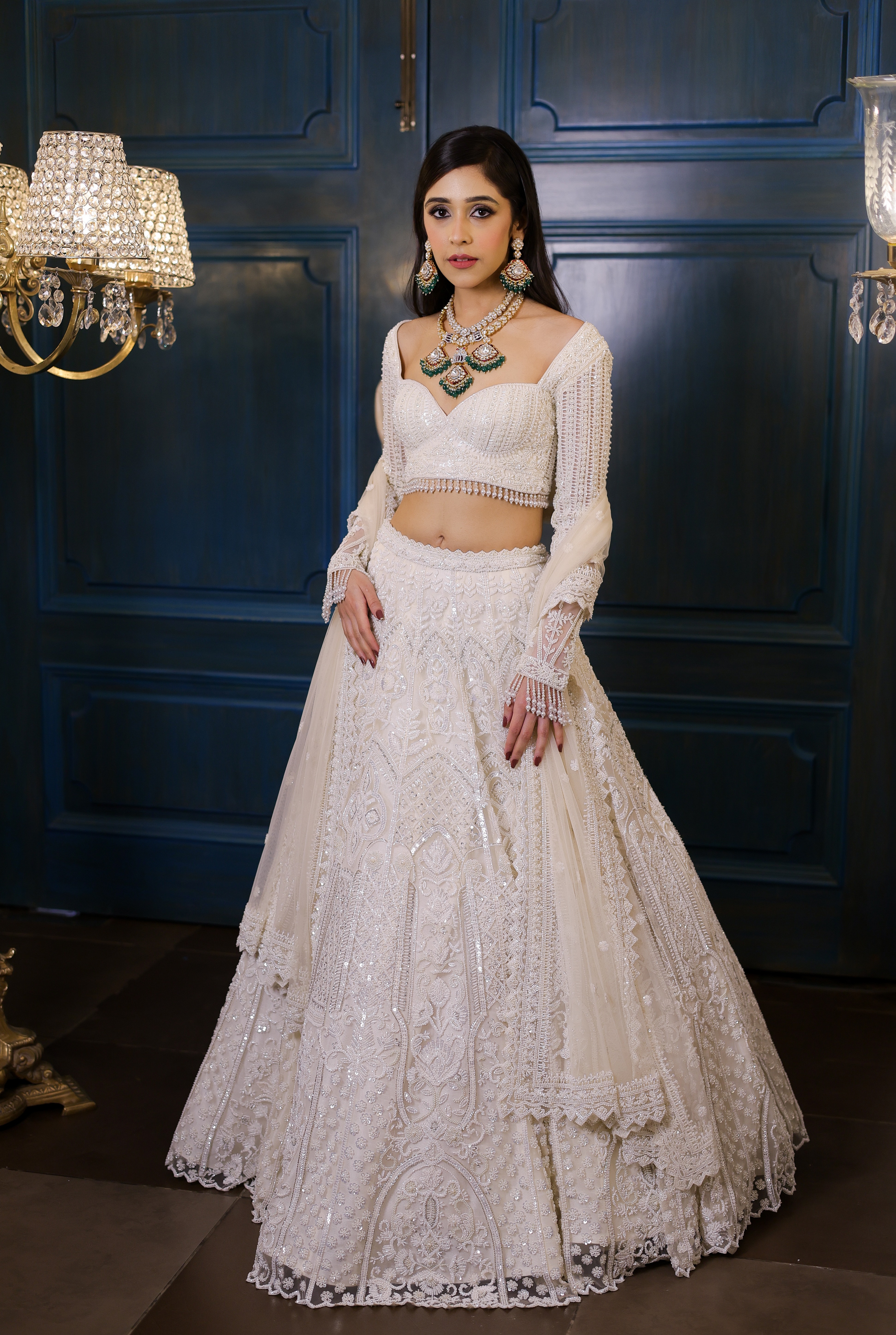 Ira Ivory Lehenga