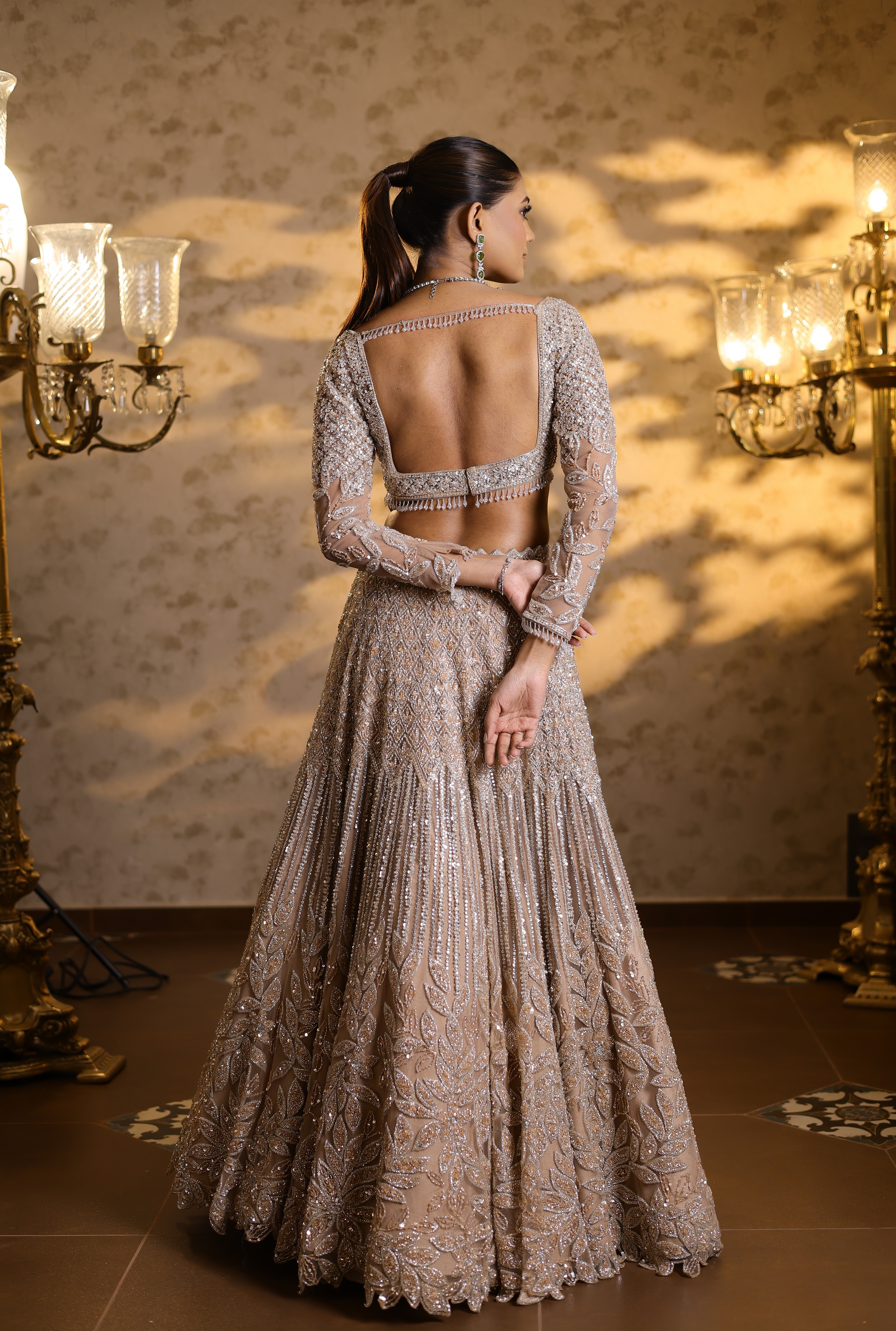 Crystal Lehenga
